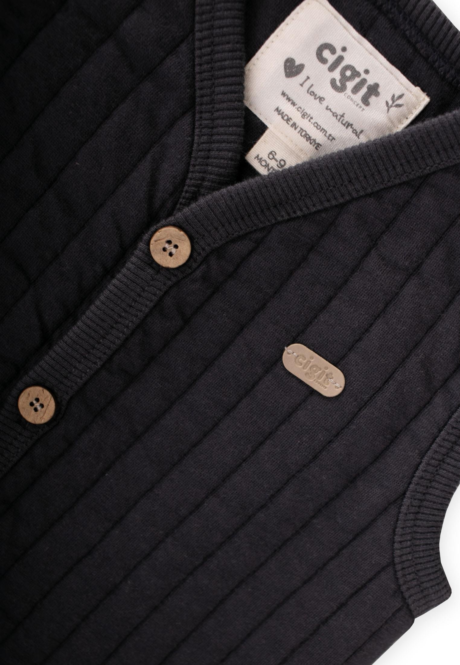 CigitKapitone Yelek 0-4 Yaş ANTRASİT