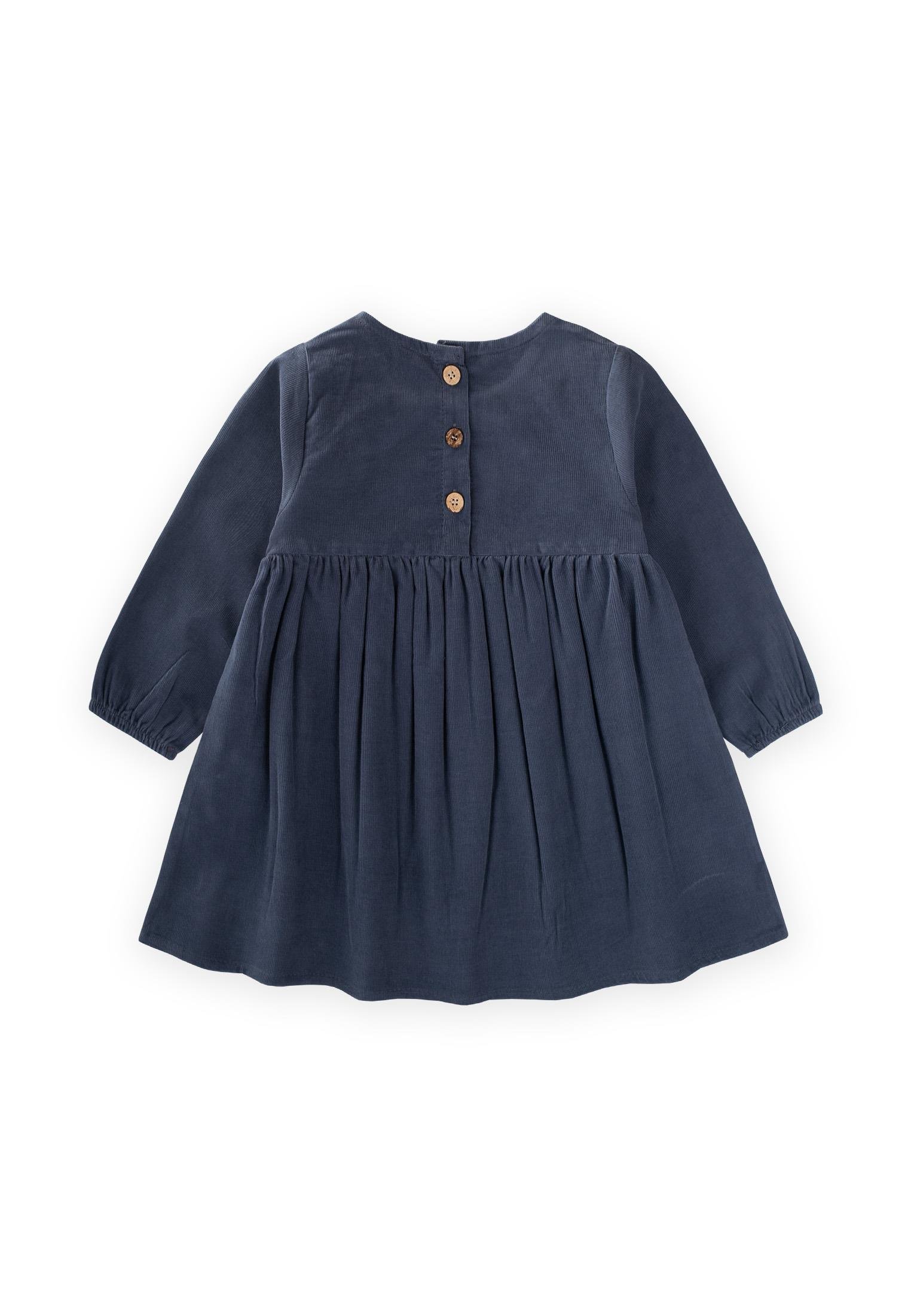 CigitKadife Elbise 1-8 Yaş LACİVERT