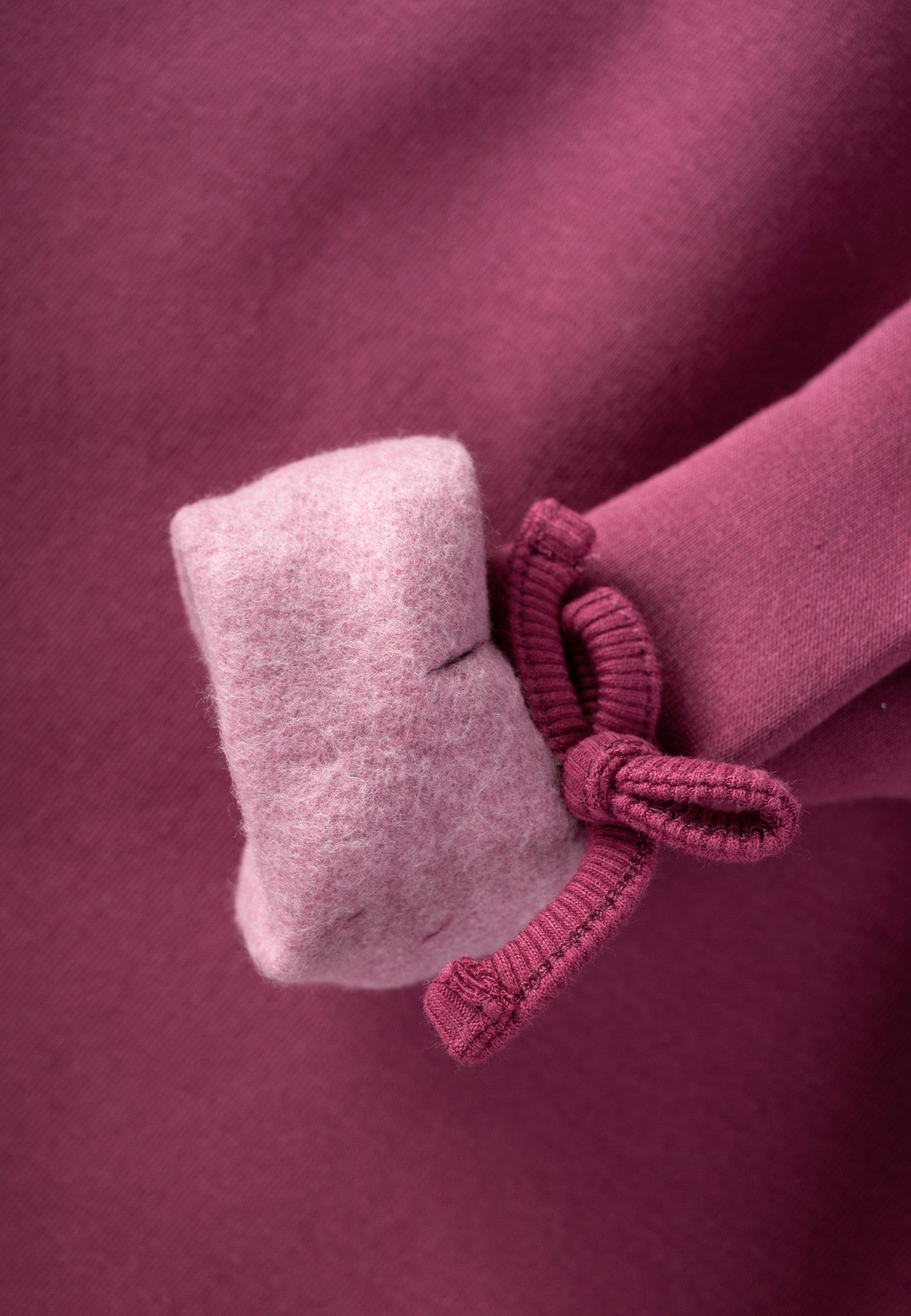 CigitŞardonlu Sweatshirt Takım 2-8 Yaş FUŞYA