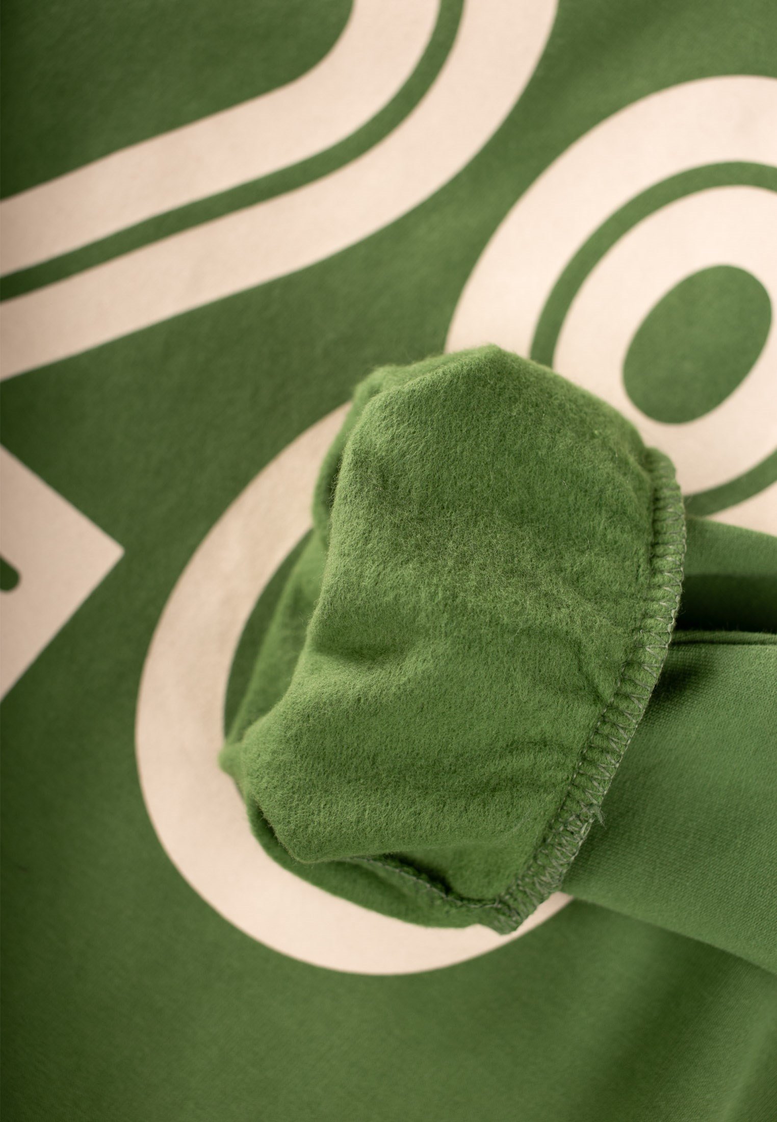 CigitŞardonlu Karyoka Detaylı Baskılı Sweatshirt Takım 2-10 Yaş YAĞ YEŞİLİ