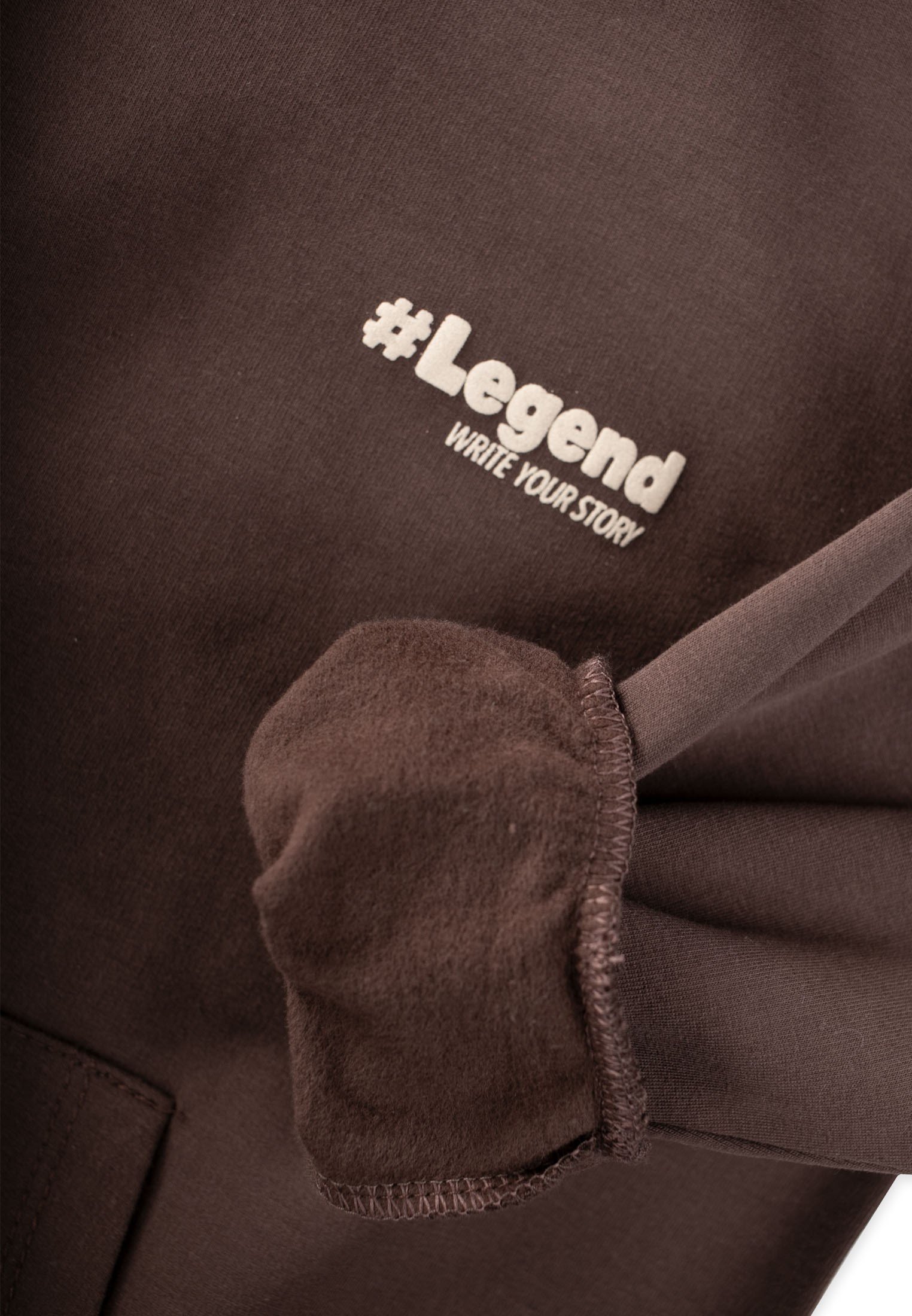 CigitKapşonlu Cepli Sweatshirt 8-12 Yaş KAHVERENGİ