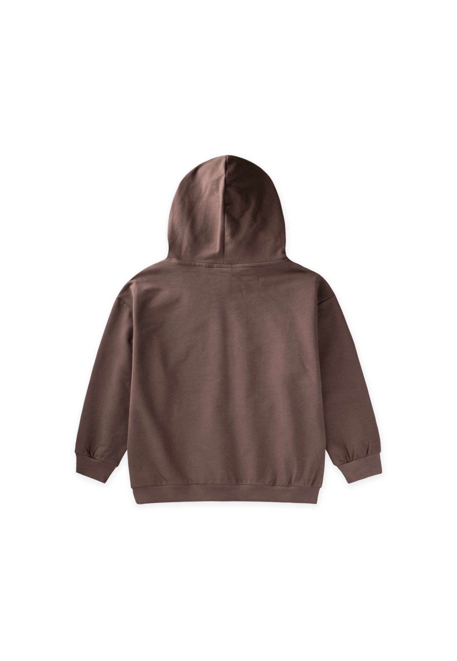 CigitKapşonlu Cepli Sweatshirt 8-12 Yaş KAHVERENGİ