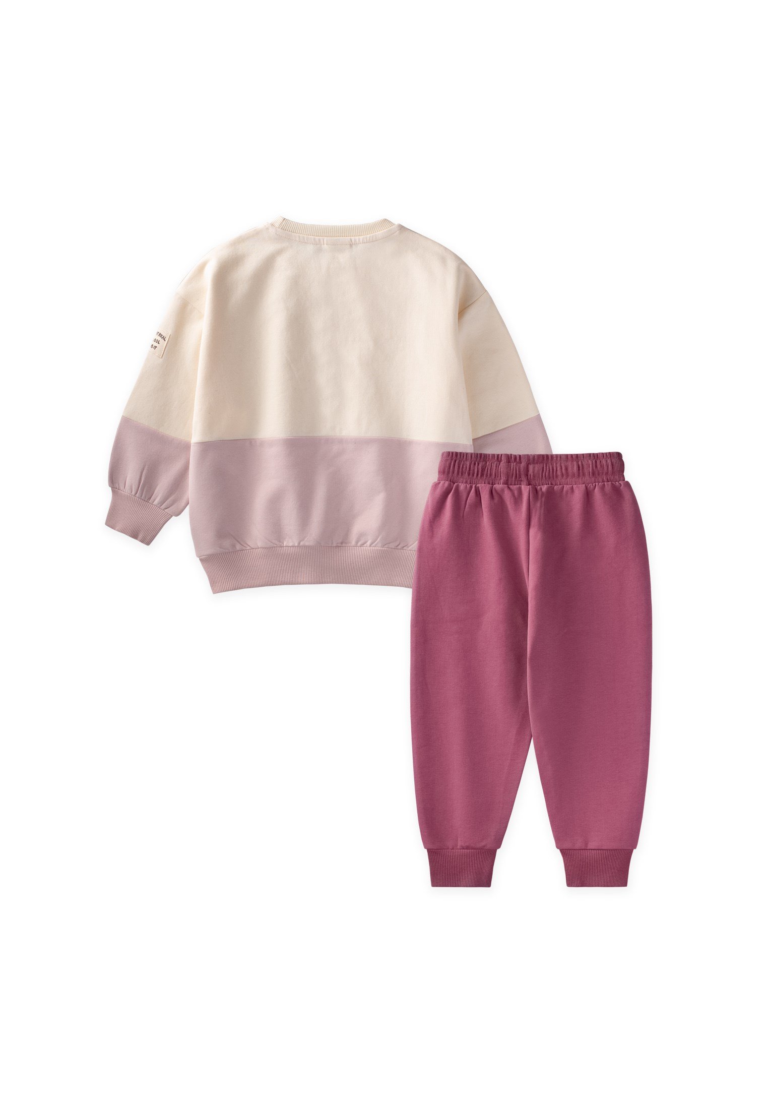Cigitİçi Şardonlu Garnili Sweatshirt Takım 2-8 Yaş EKRU