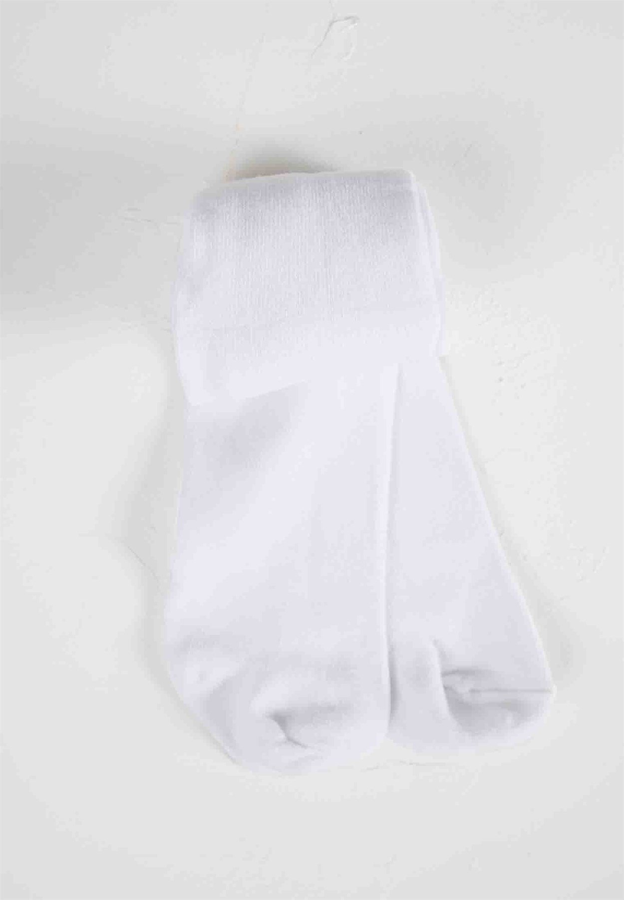 90047 - 5056CigitÇocuk Düz Külotlu Çorap 1-13 Yaş BEYAZ 