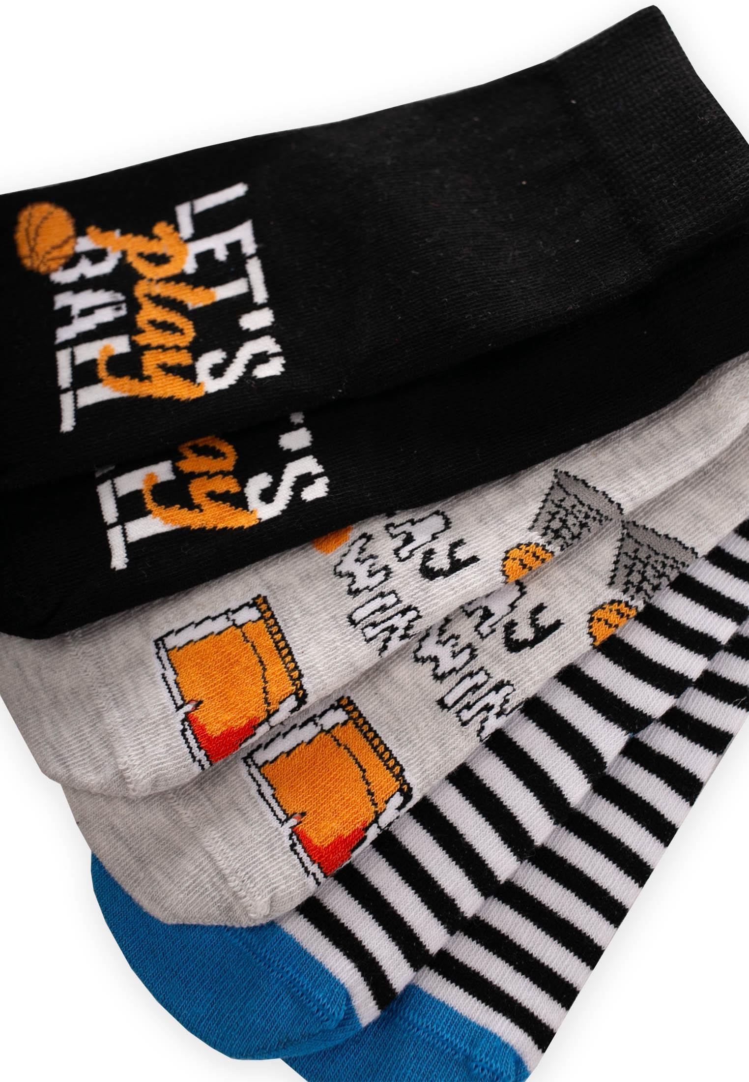 CigitÜç lü Basketball Soket Çorap 3-10 Yaş Karışık Renkli 1
