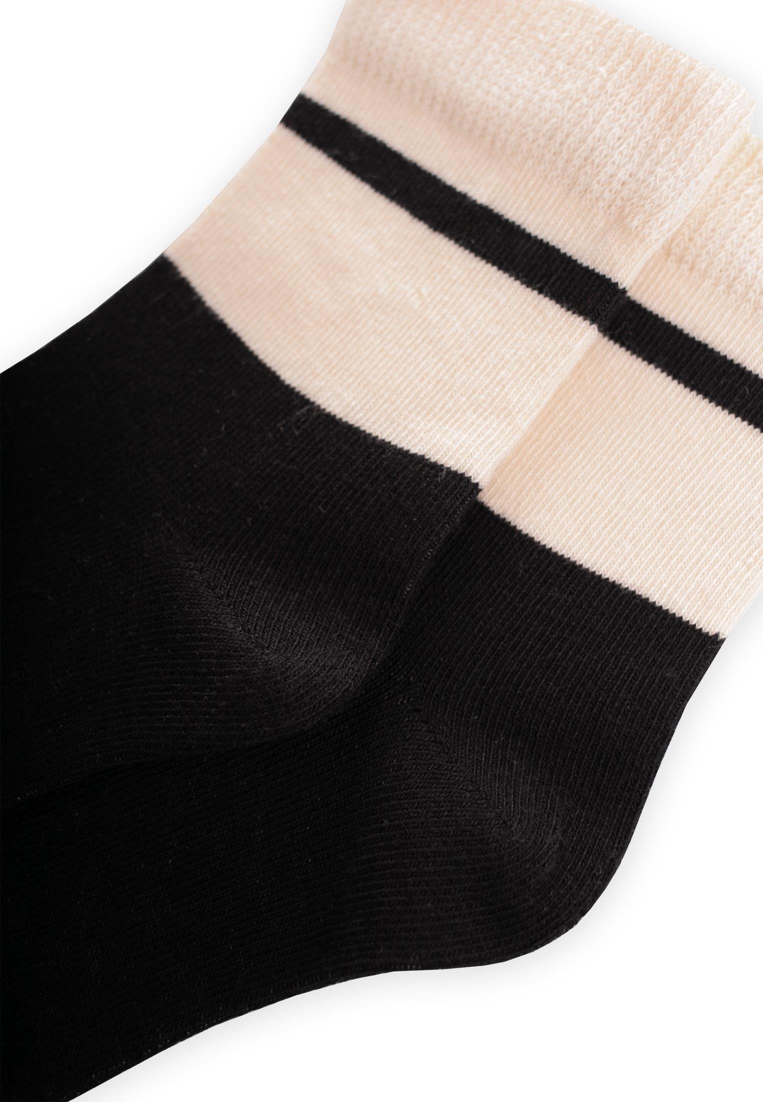 Cigitİki Renkli Çorap 3-8 Yaş SİYAH