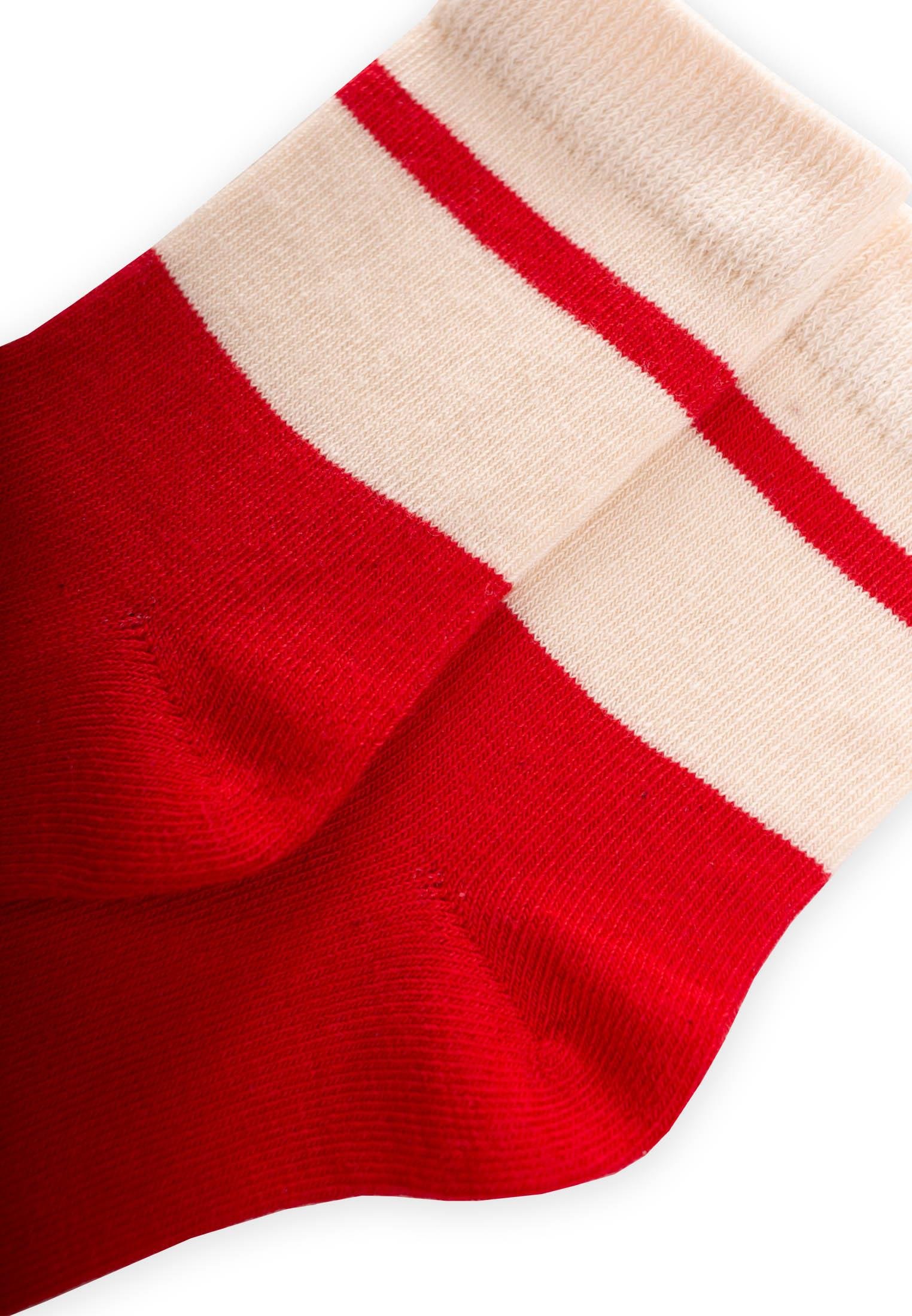 Cigitİki Renkli Çorap 3-8 Yaş KIRMIZI