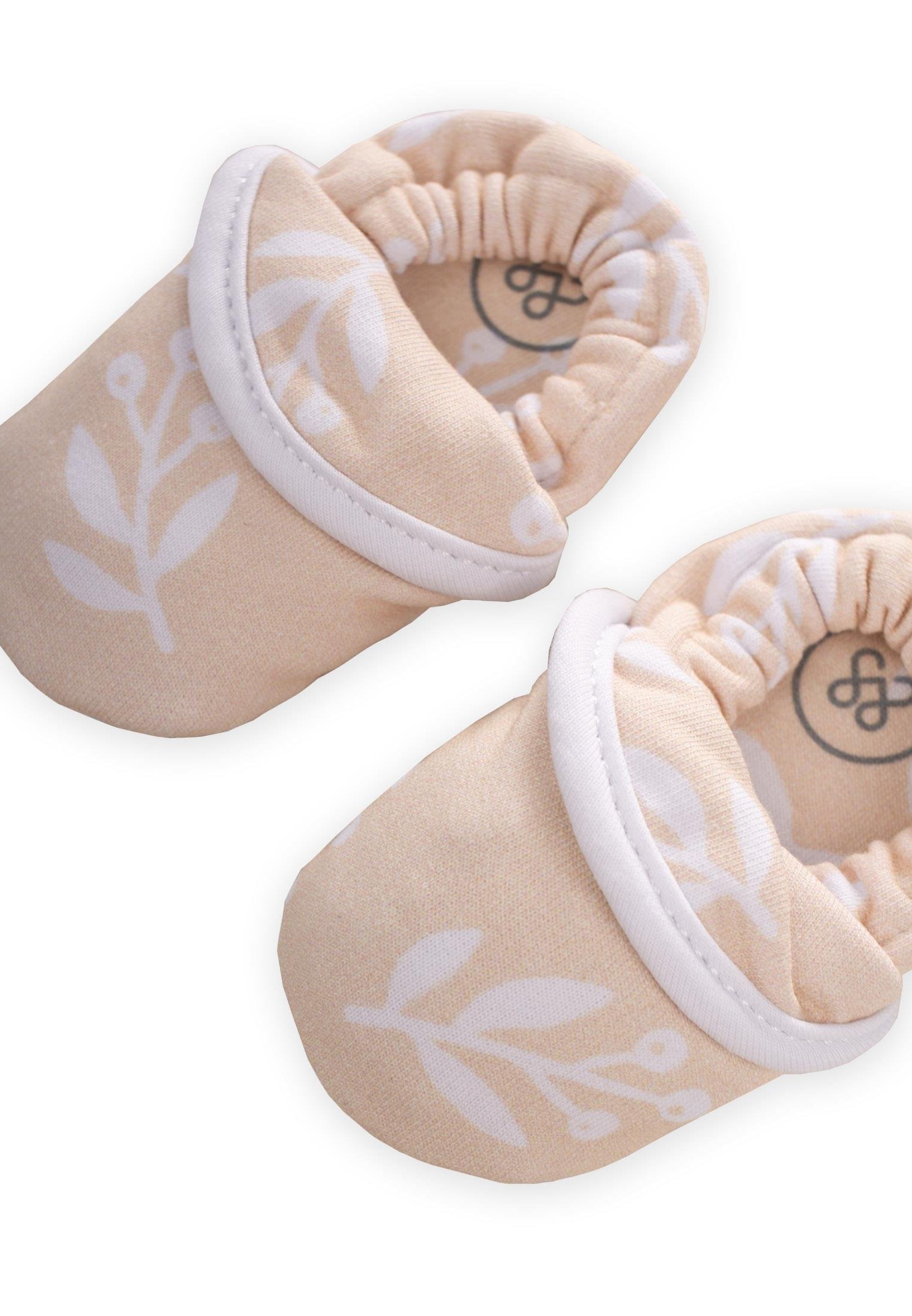 CigitArkası Lastikli Bebe Patik16-23 Ay SARI