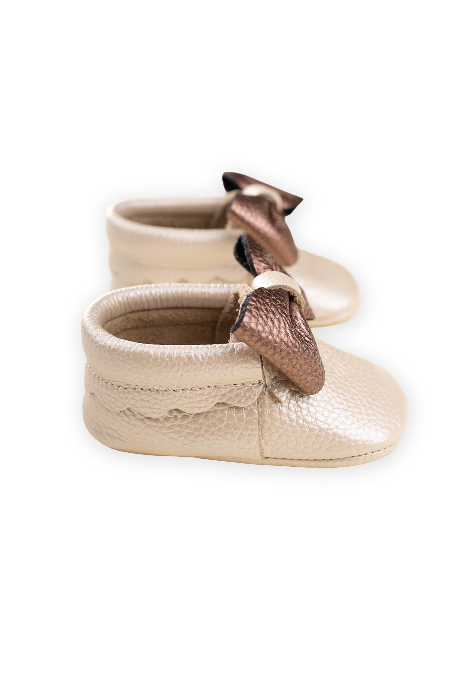 CigitDeri Bebek Ayakkabı 17-21 Numara Ekru-Rose