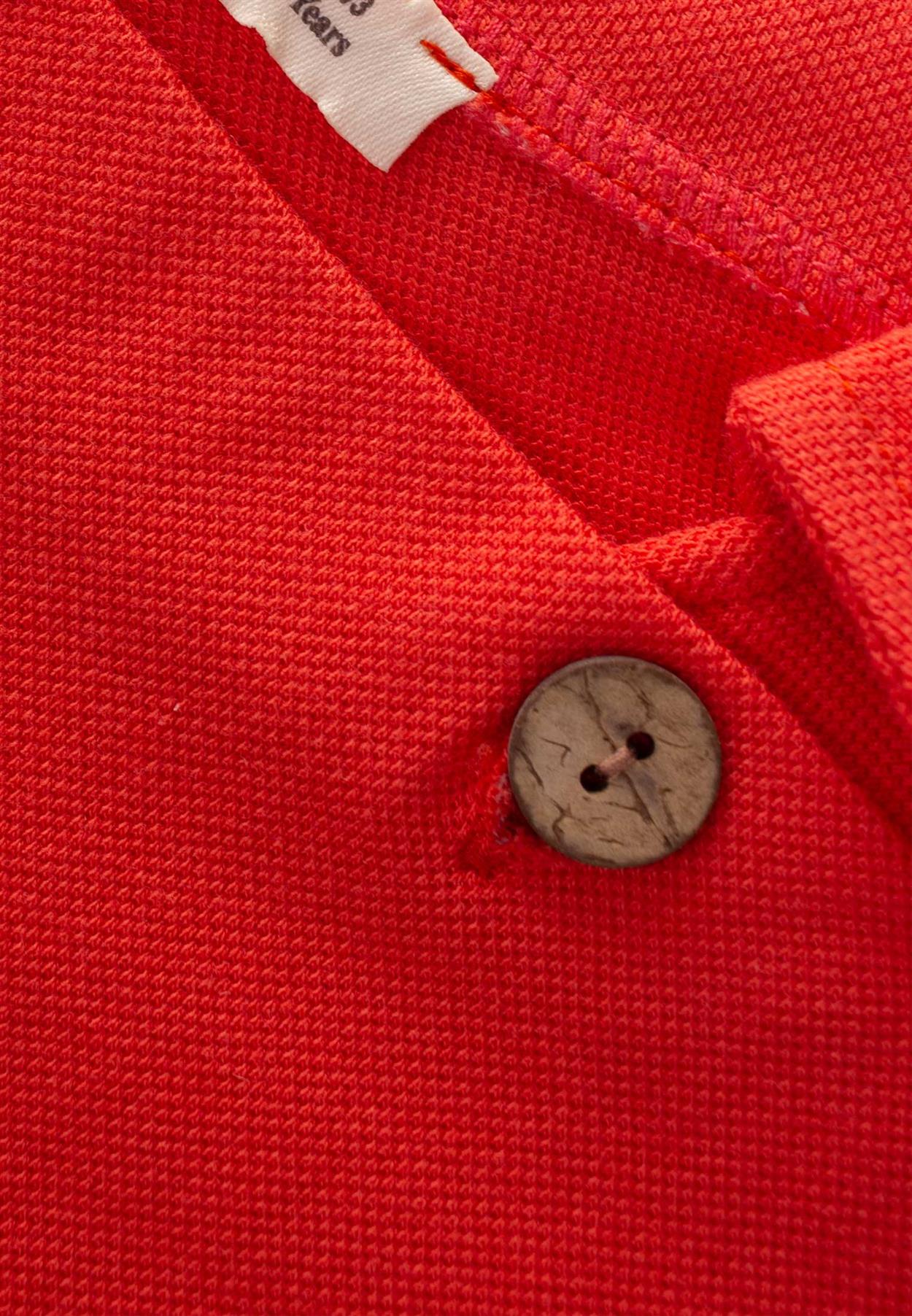 CigitAsimetrik Patlı Lacost 2-7 Yaş KİREMİT