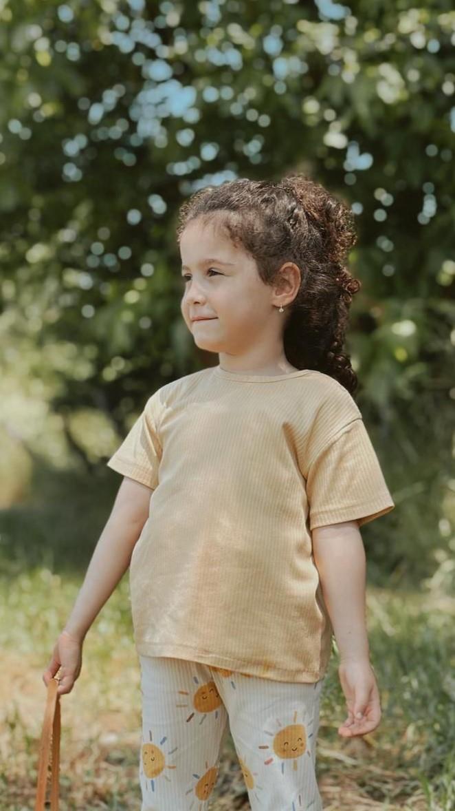 CigitBasic Fitilli T-Shırt 1-5 Yaş SUNDRES