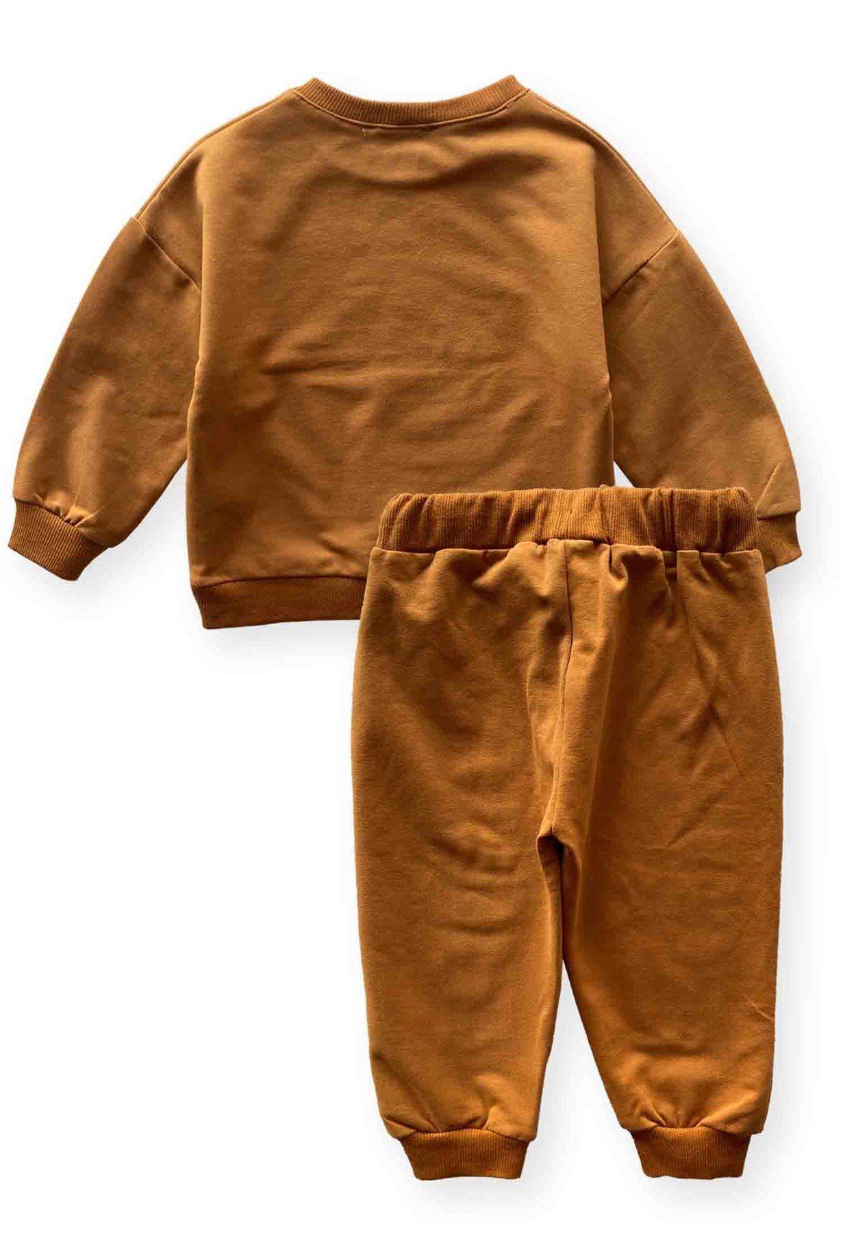 80958 - 5082Basıc Karyoka Detaylı Sweatshirt Takım 3-8 Yaş oranj - Yeni SezonCigitBasıc Karyoka Detaylı Sweatshirt Takım 3-8 Yaş oranj 