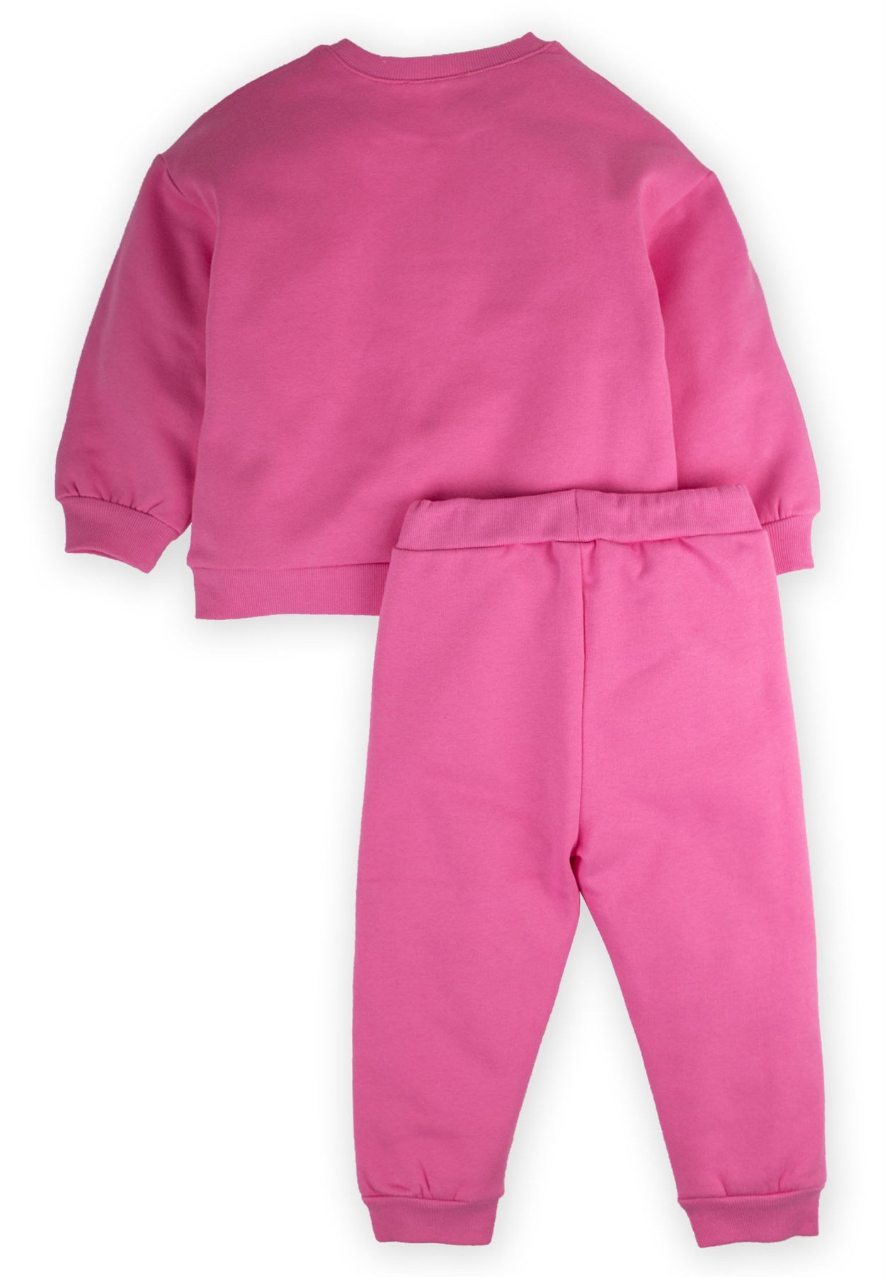 CigitBasıc Karyoka Detaylı Sweatshirt Takım 3-8 Yaş pembe