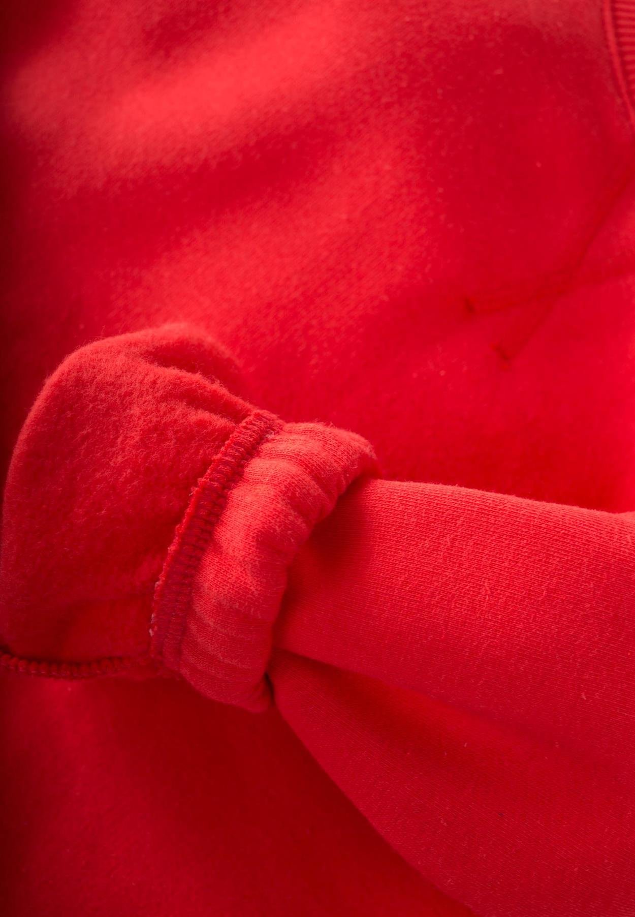 CigitBasic Karyokalı Sweatshirt Takım 2-8 Yaş Nar Çiçeği