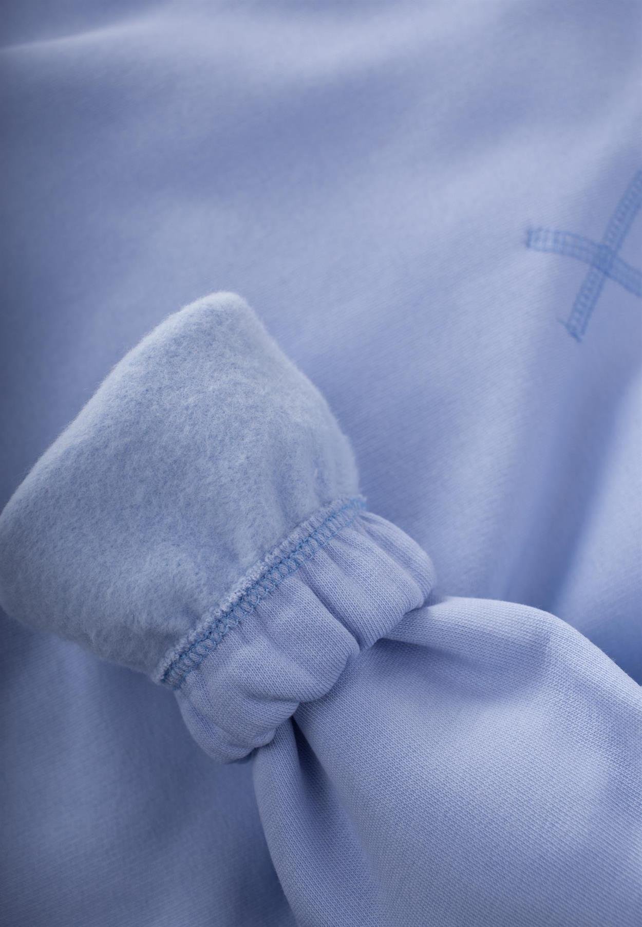 CigitBasic Karyokalı Sweatshirt Takım 2-8 Yaş Mavi