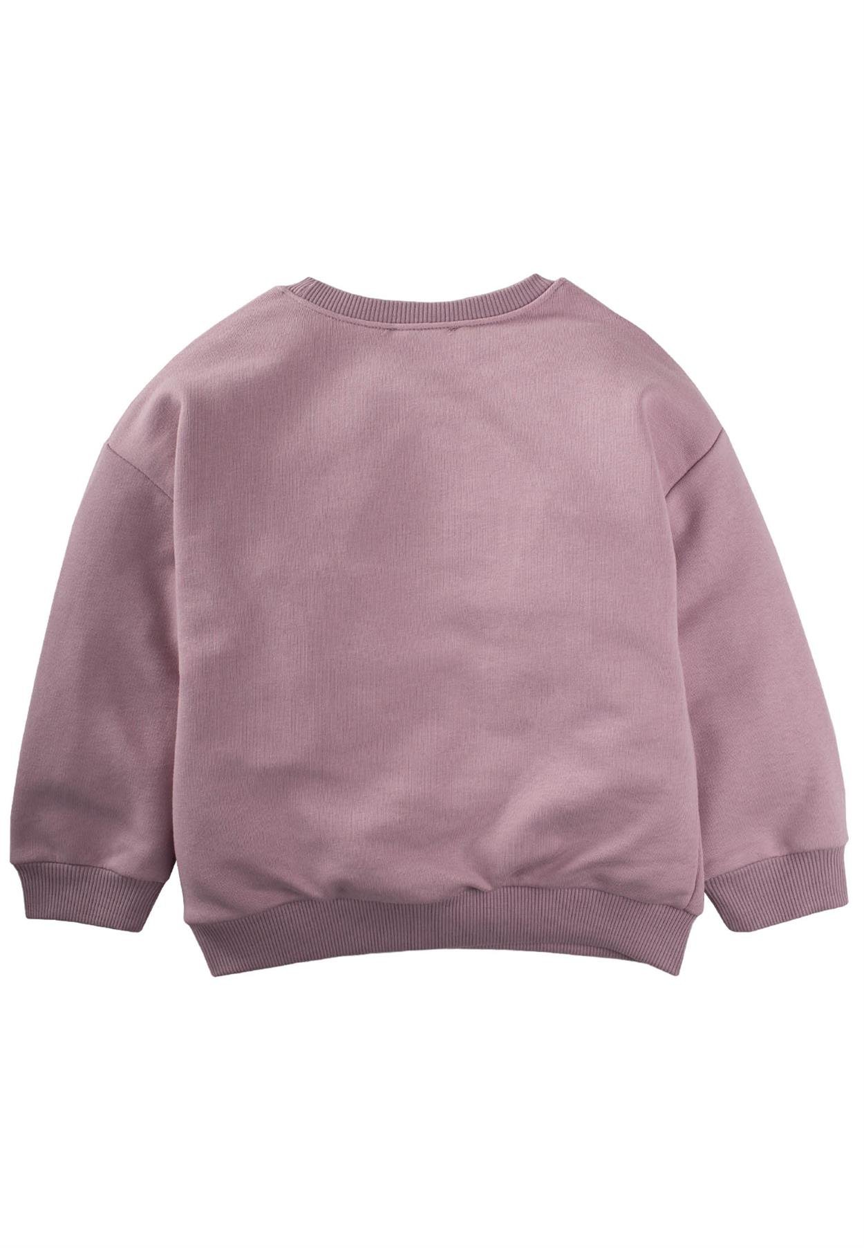 CigitBasic Sweatshirt 2-8 Yaş Leylak