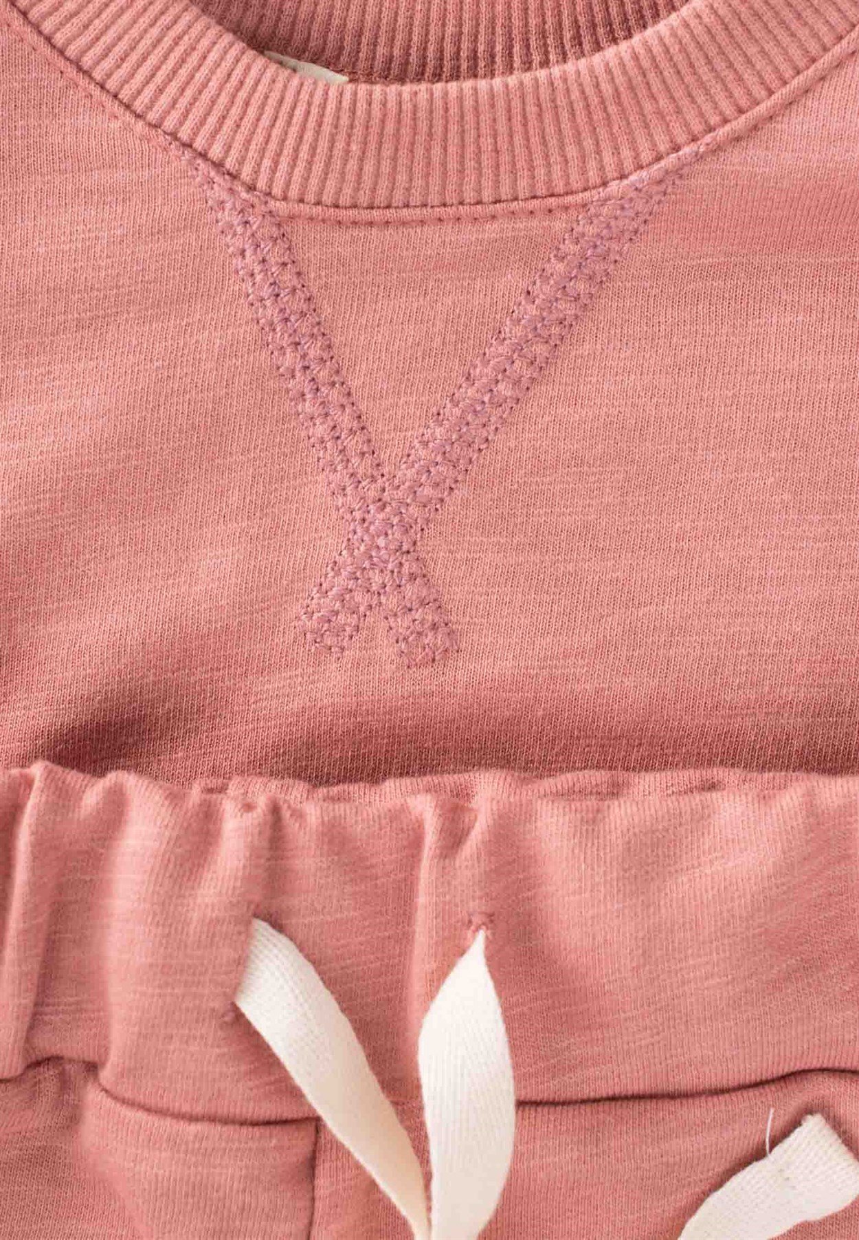 70899 - 5084Basıc Sweatshırt Takım 3-8 Yaş SOMON  - CigitCigitBasıc Sweatshırt Takım 3-8 Yaş SOMON 