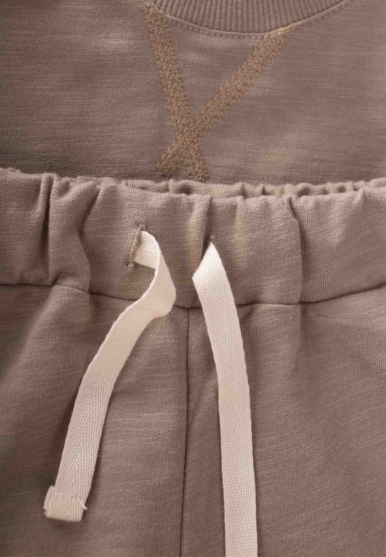 70899 - 5020Basıc Sweatshırt Takım 3-8 Yaş VİZON  - CigitCigitBasıc Sweatshırt Takım 3-8 Yaş VİZON 