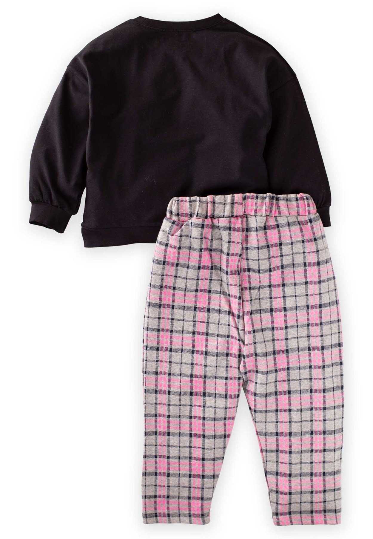 50255 - 5037Be Botaic Baskılı Ekose Pijama Takım 3-9 Yaş Siyah - Fırsat ÜrünüCigitBe Botaic Baskılı Ekose Pijama Takım 3-9 Yaş Siyah