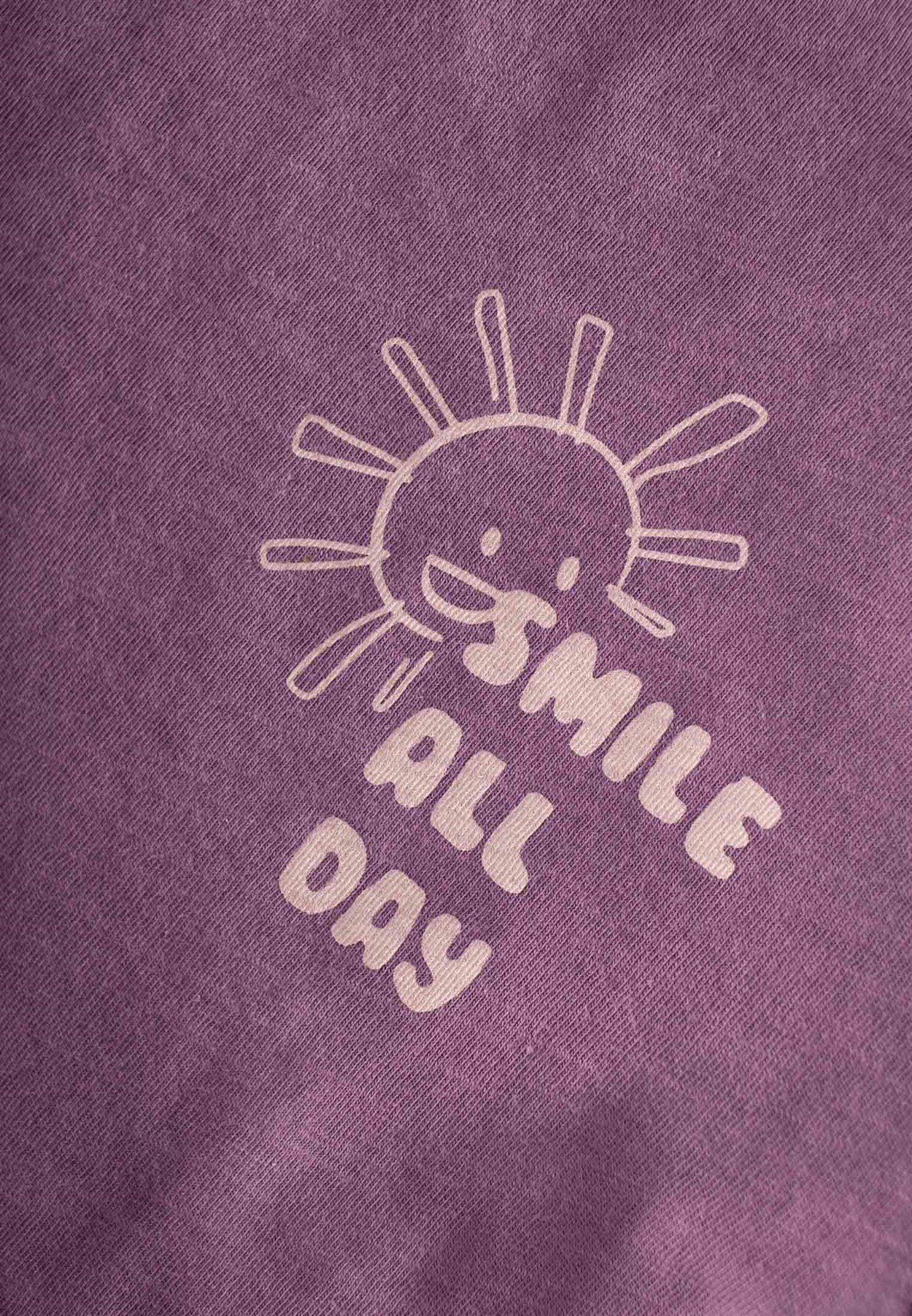 CigitBiye Garnili Oversize Şortlu Takım 1-7 Yaş Mor