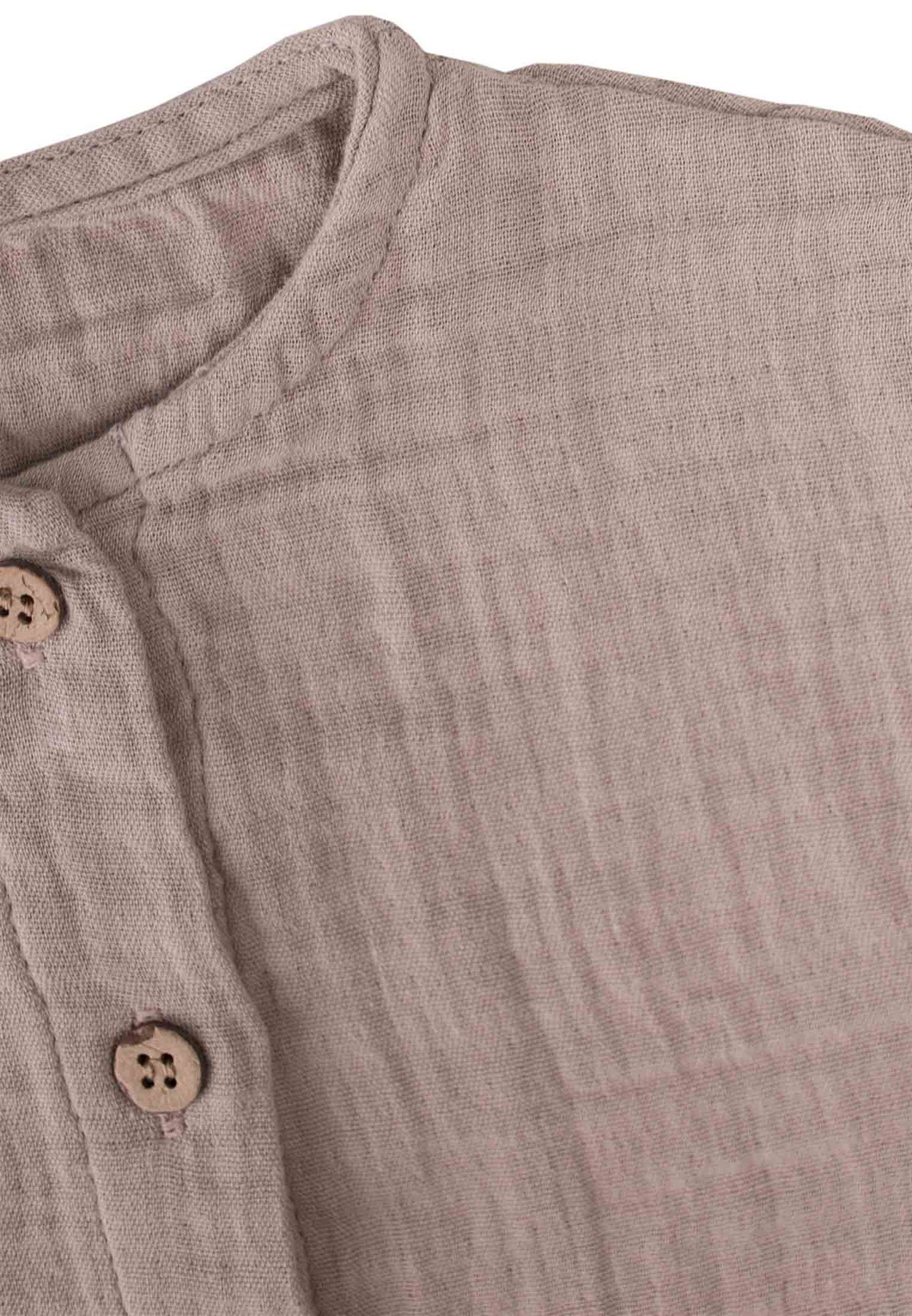 62029 - 5020Büyük Cepli Boydan Patlı Muslin Tulum 0-3 Yaş Vizon - www.cigit.com.trCigitBüyük Cepli Boydan Patlı Muslin Tulum 0-3 Yaş Vizon