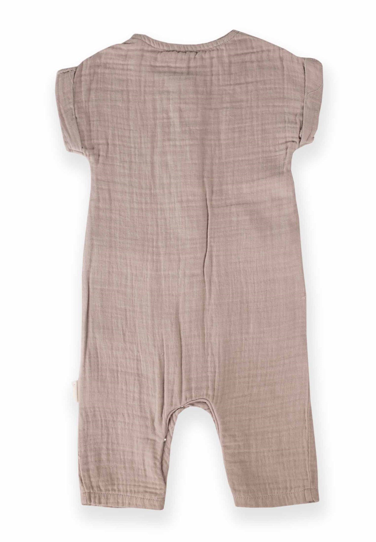62029 - 5020Büyük Cepli Boydan Patlı Muslin Tulum 0-3 Yaş Vizon - www.cigit.com.trCigitBüyük Cepli Boydan Patlı Muslin Tulum 0-3 Yaş Vizon