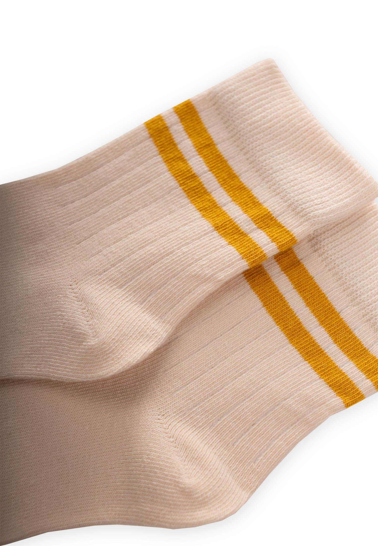 CigitÇemberli Soket Çorap 2-9 Yaş Hardal Sarı