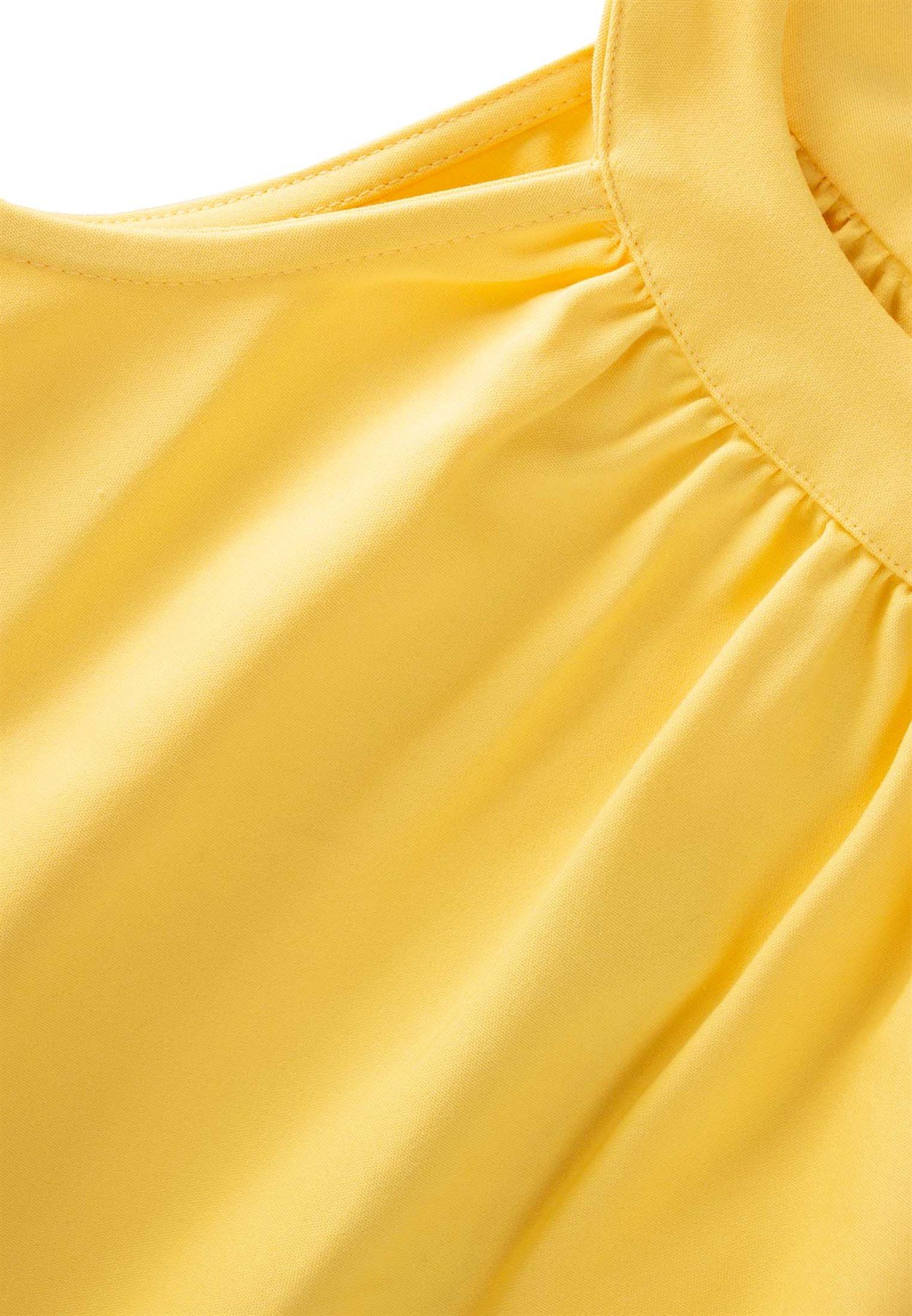 20073 - 5060Cepli June Elbise 2-6 Yaş SARI  - CigitCigitCepli June Elbise 2-6 Yaş SARI 