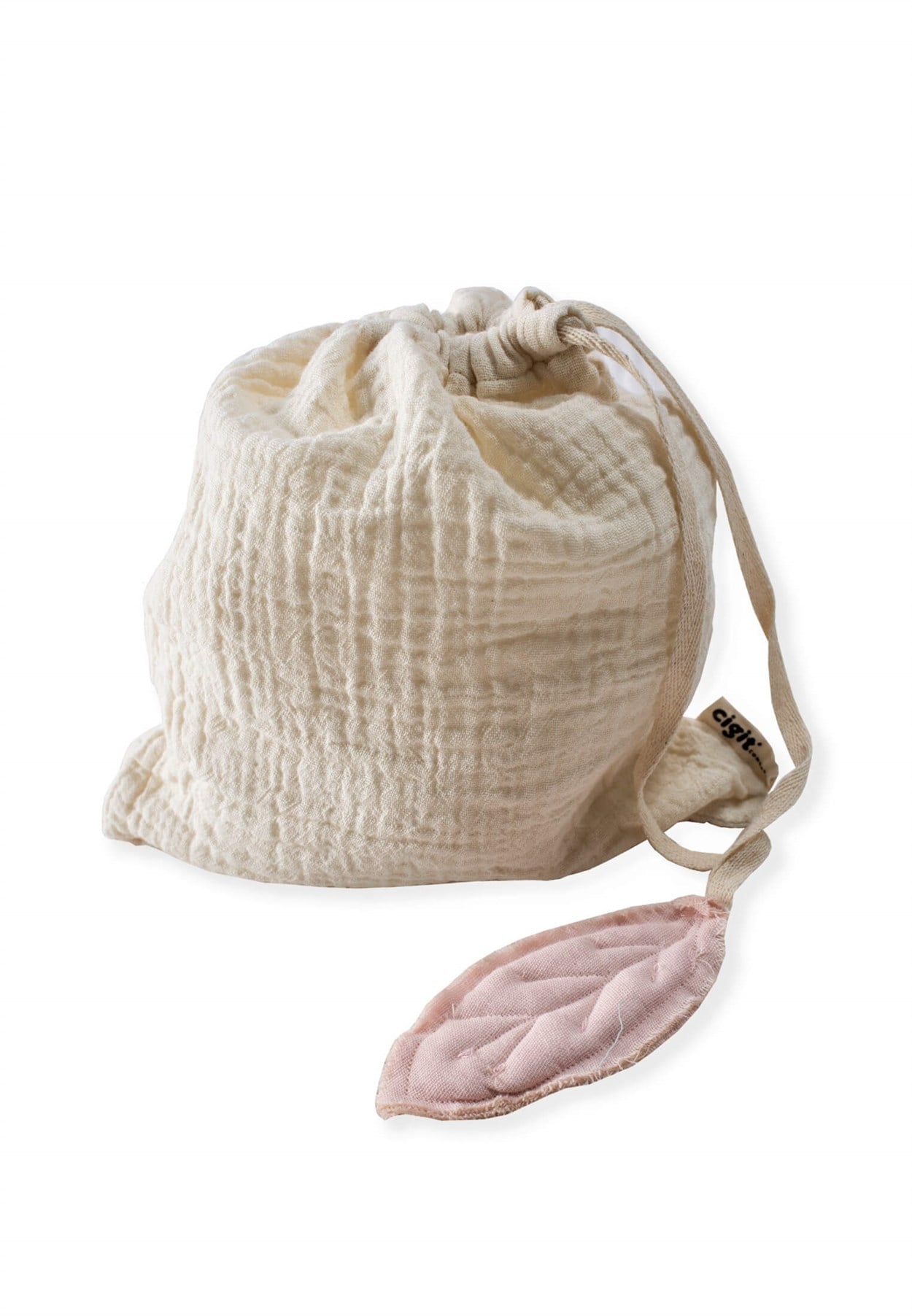15049-140Ceviz Yaprağı Müslin Sıralı Çocuk Odası Flama Pembe - CigitCigitCeviz Yaprağı Müslin Sıralı Çocuk Odası Flama Pembe