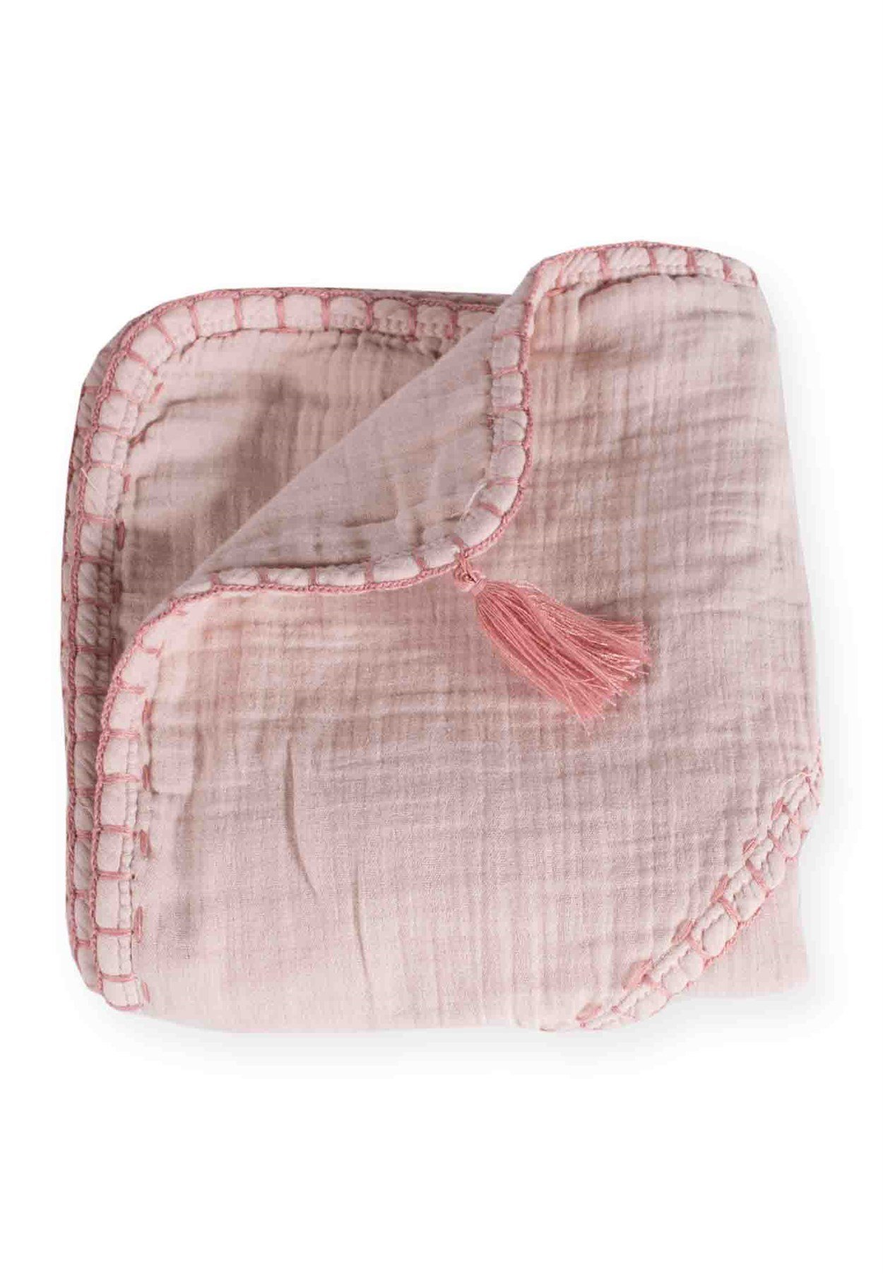 100179 - 140Çift Kat El İşi Müslin Üçgen Havlu (Yıkanmıştır) 75X75 cm Pembe - CigitCigitÇift Kat El İşi Müslin Üçgen Havlu (Yıkanmıştır) 75X75 cm Pembe