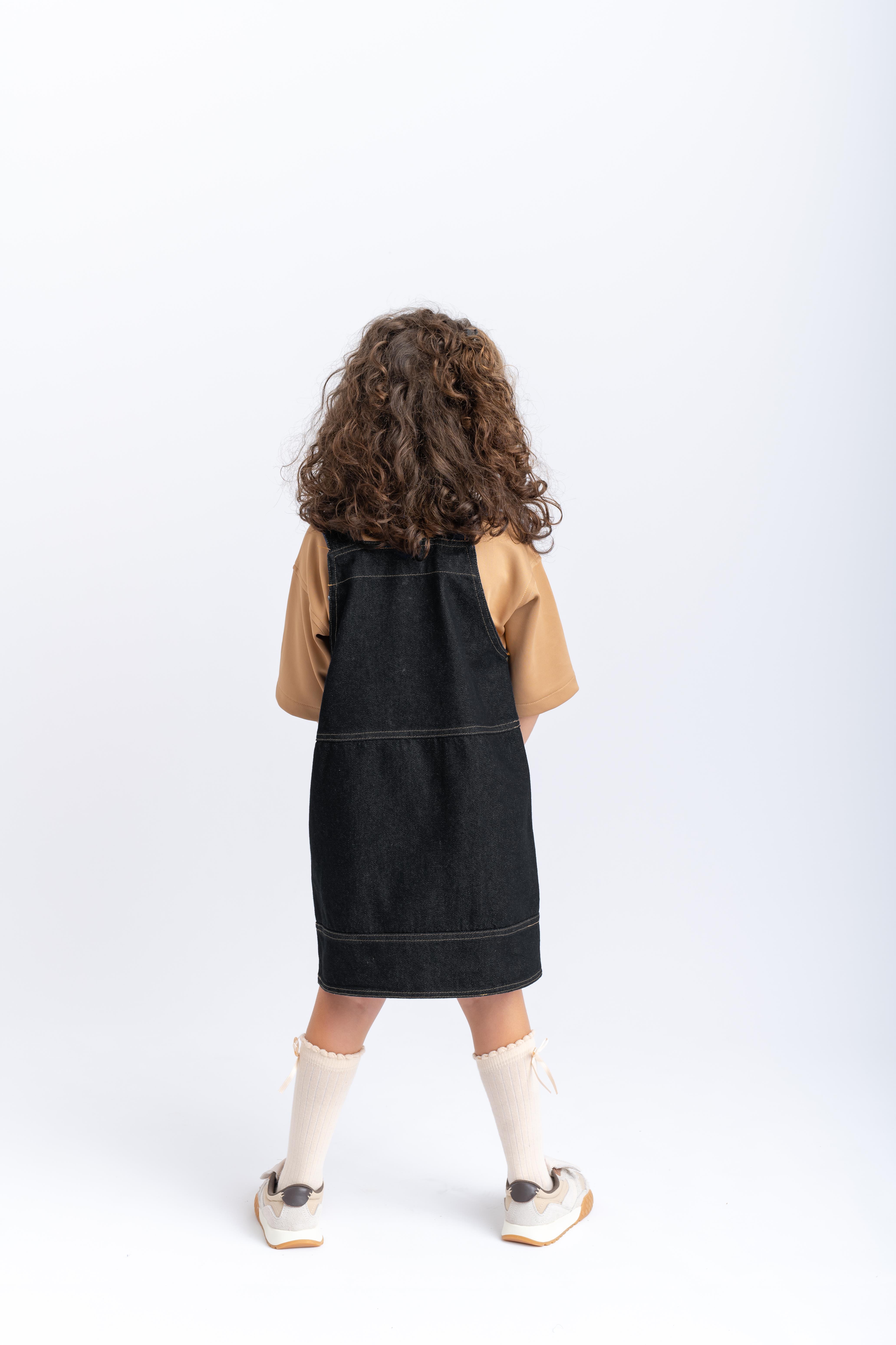 CigitDenim Gilet with Side Pocket 2-7 Years BLACK