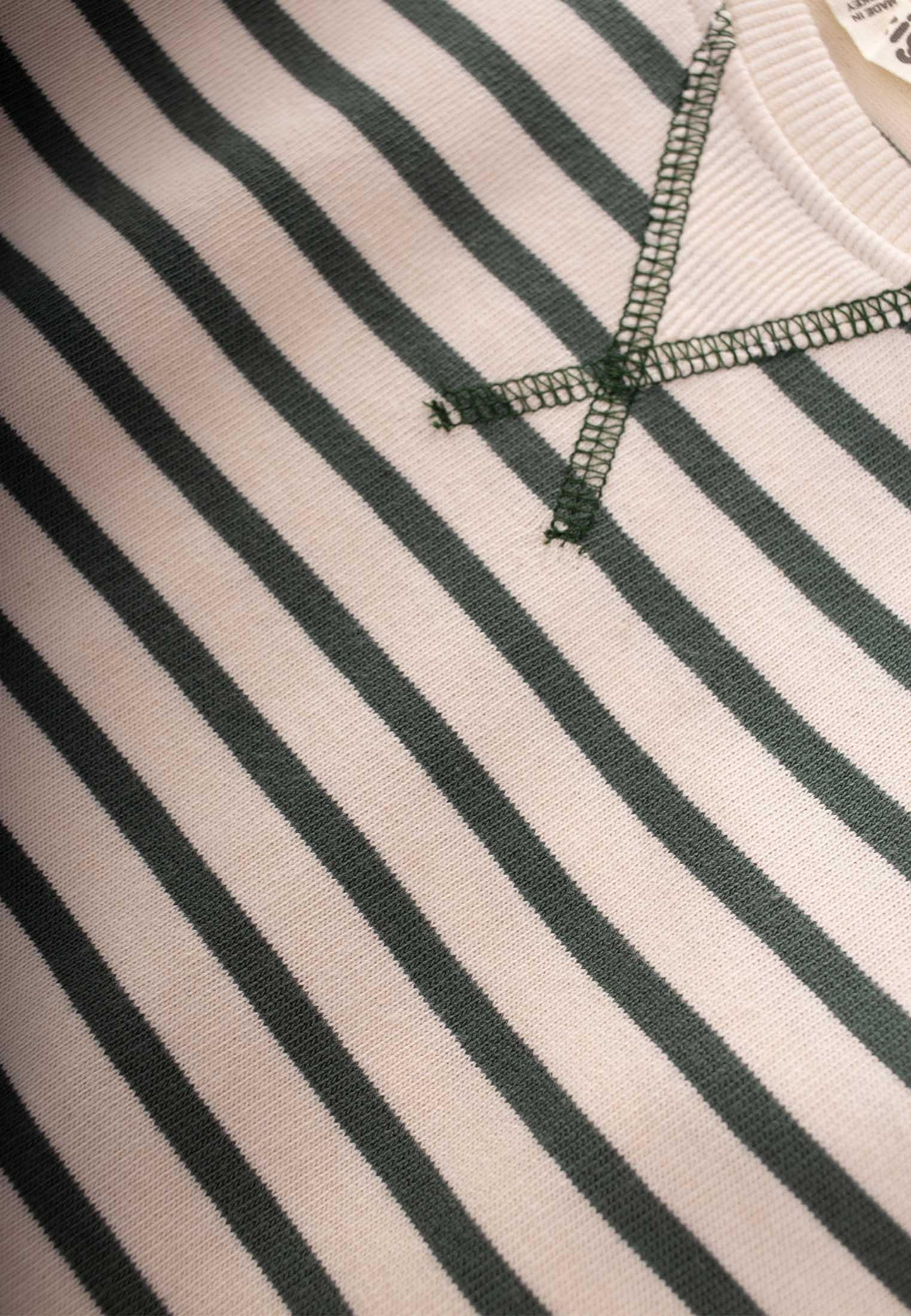 CigitStriped Seasonal Sweat 2-10 Years Green