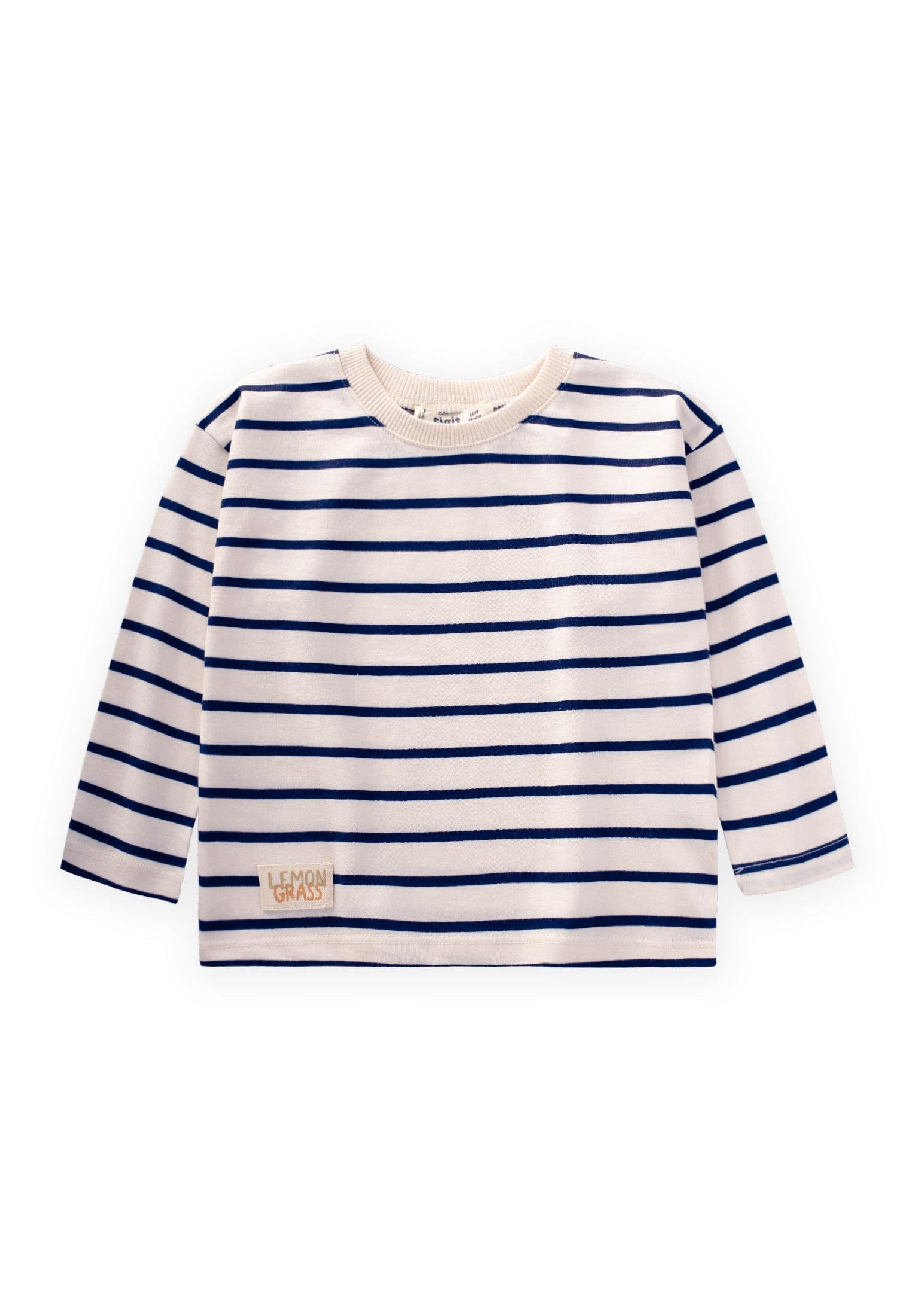 CigitÇizgili Mevsimlik T-Shırt 1-10 Yaş LACİVERT
