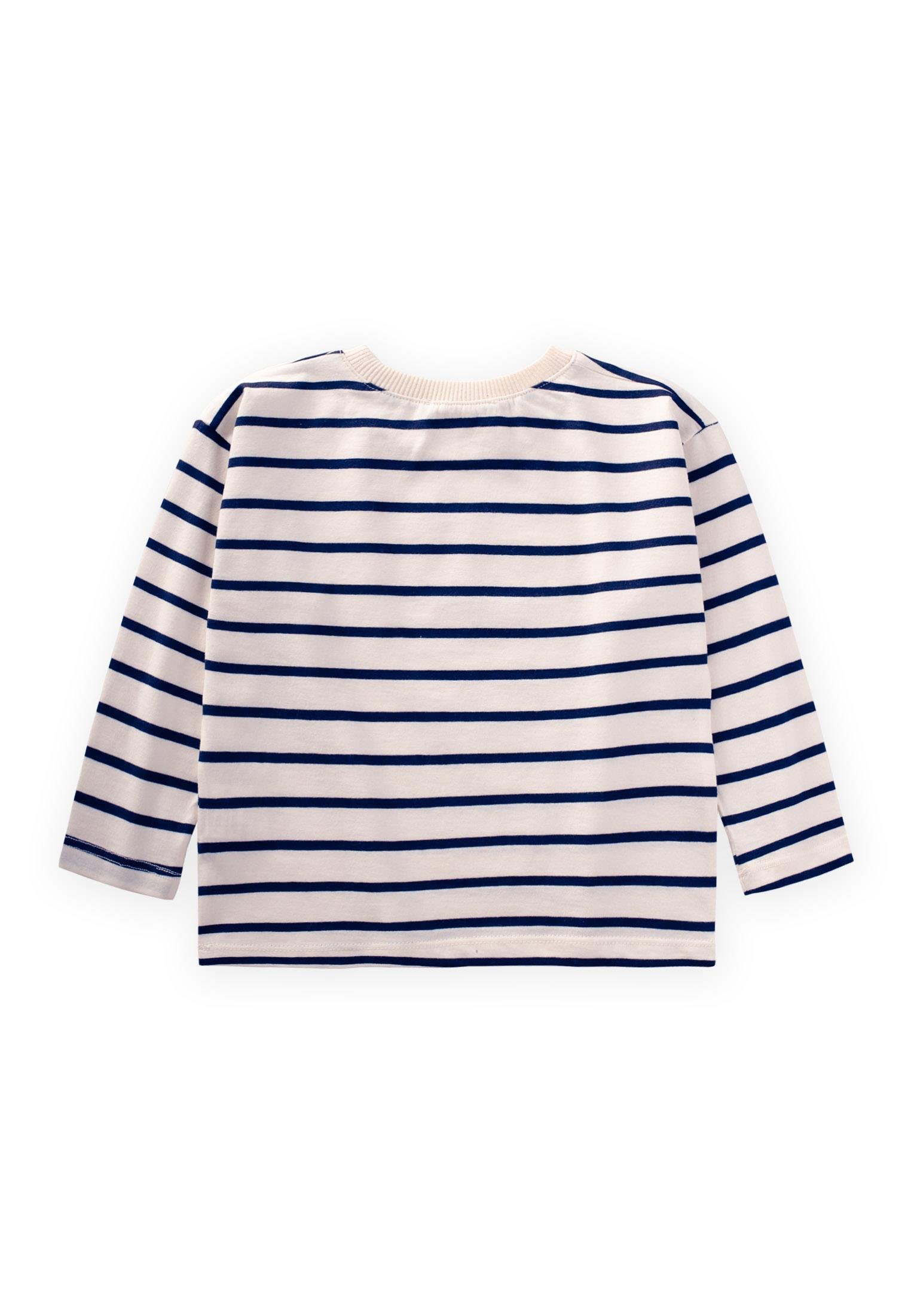 CigitÇizgili Mevsimlik T-Shırt 1-10 Yaş LACİVERT