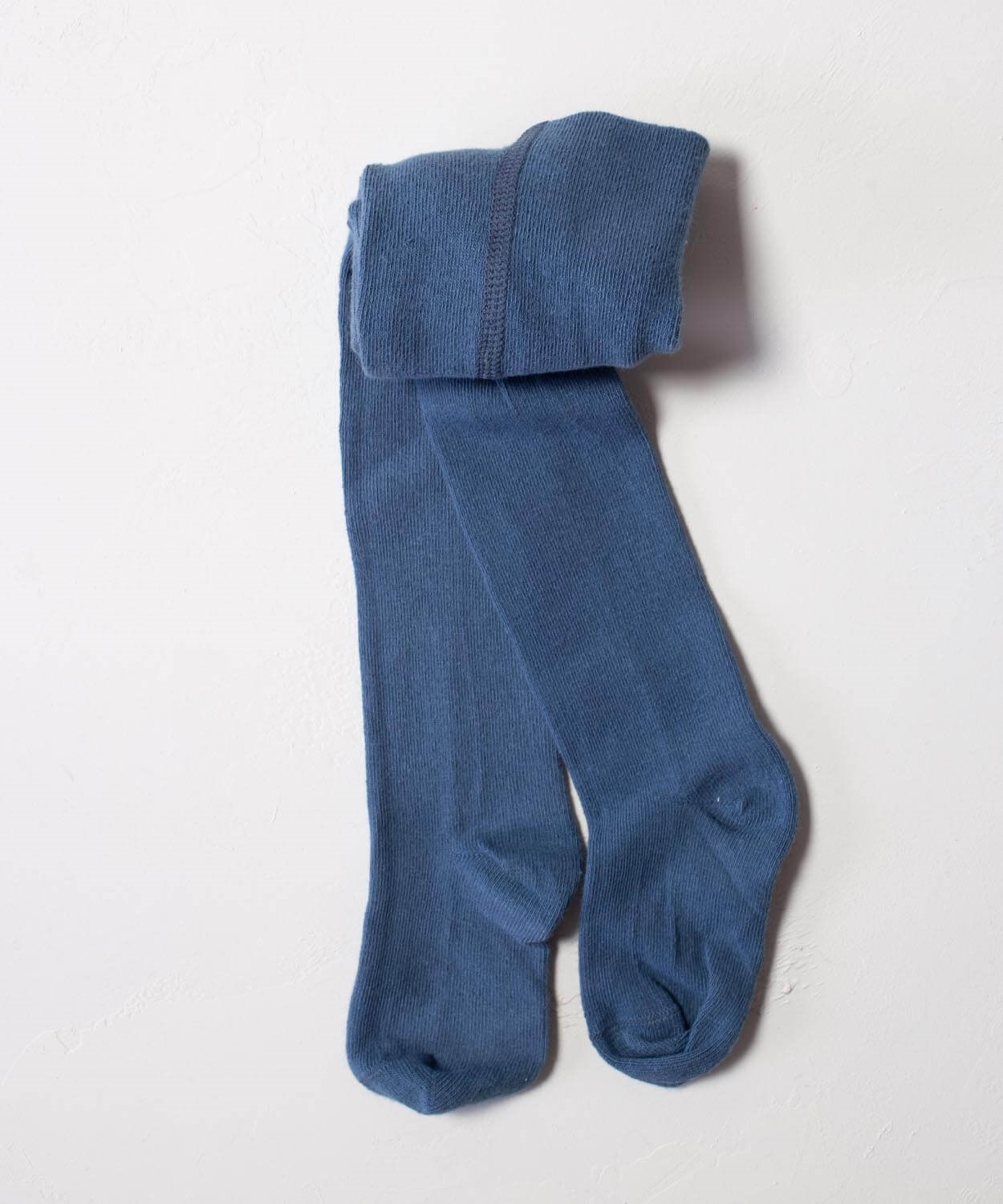 90047-5007CigitÇocuk Düz Külotlu Çorap 1-9 Yaş İNDİGO MAVİ