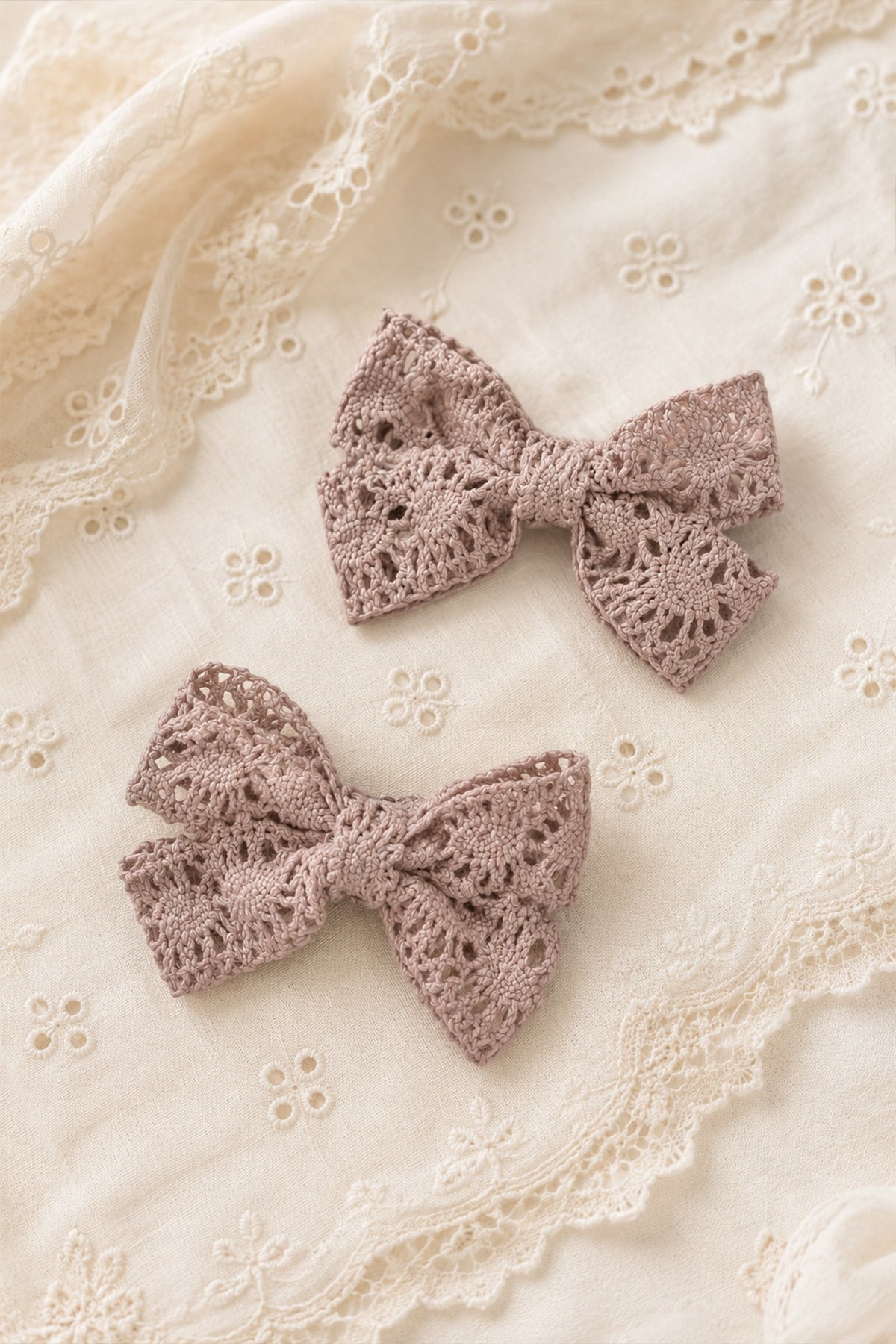 CigitLace Knitted Double Buckle MILK COFFEE