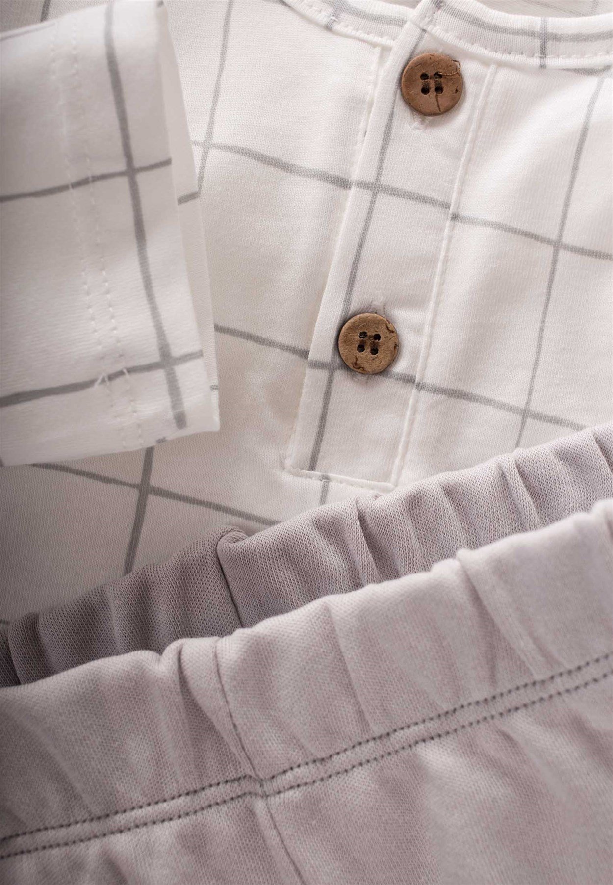 50253 - 5001Desenli Pijama Takım 2-8 Yaş Ekru - CigitCigitDesenli Pijama Takım 2-8 Yaş Ekru