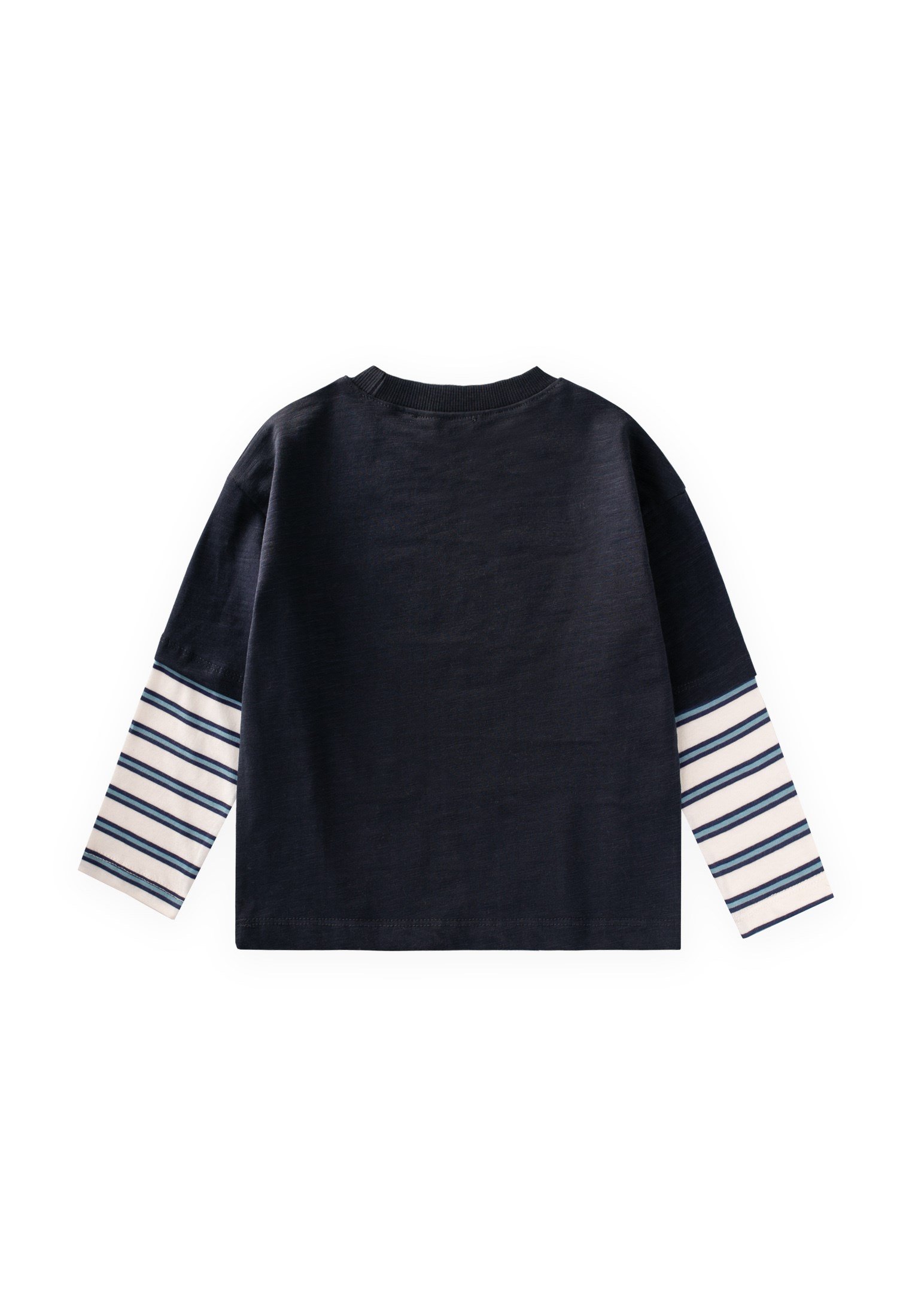CigitDesnli T-Shirt 2-10 Yaş Lacivert