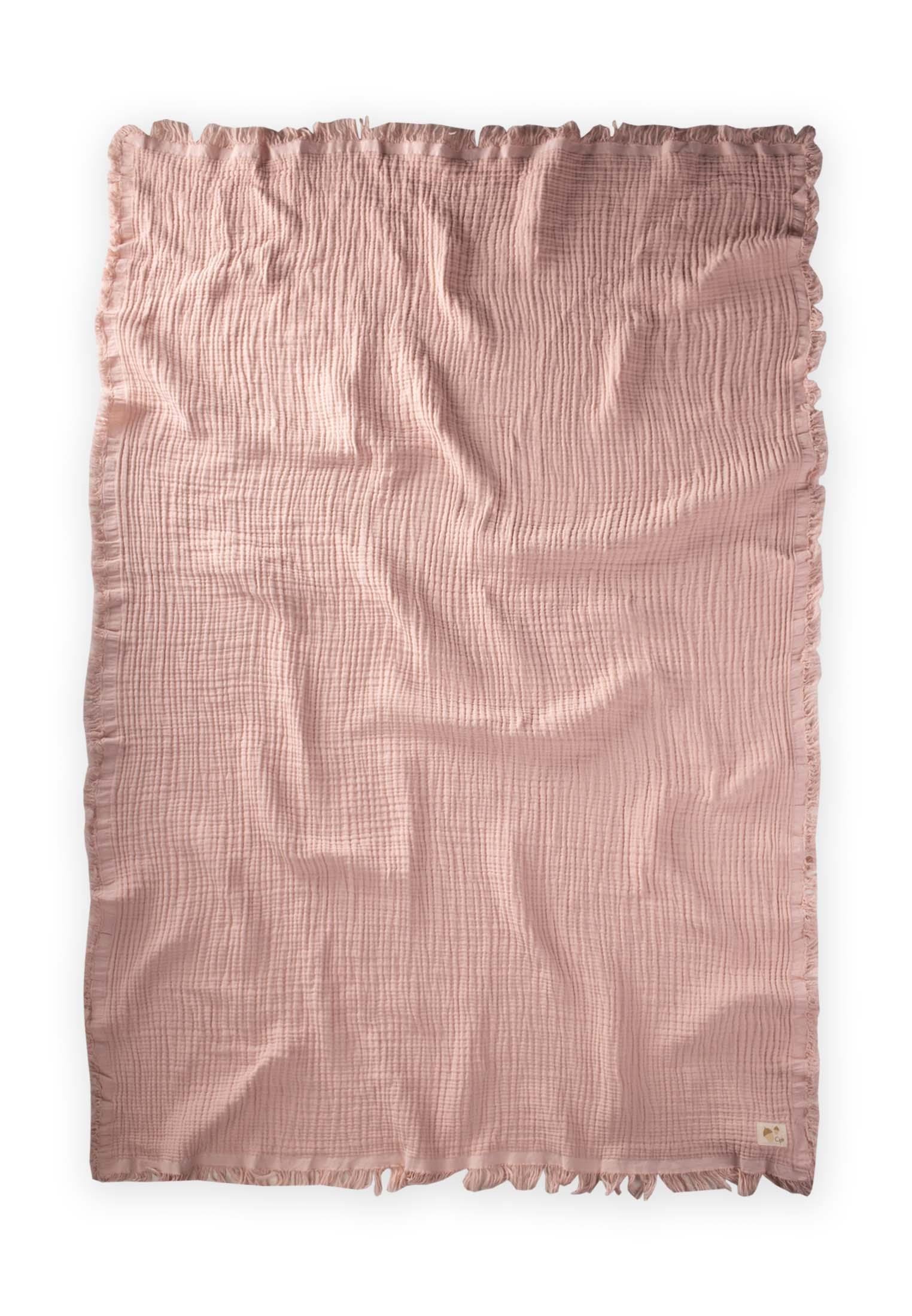 CigitFour Layer Blanket 80X120 Cm POWDER PINK