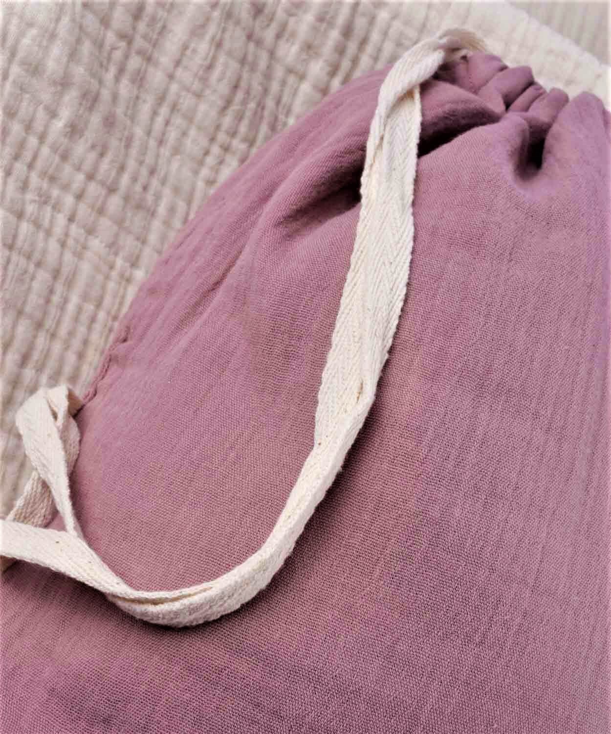 100230-329DOUBLE FACE  SIRT ÇANTASI 28X30 CM BAKIR - cigit.com.trCigitMüslin Çocuk Sırt Çantası 28X30 cm Bakır