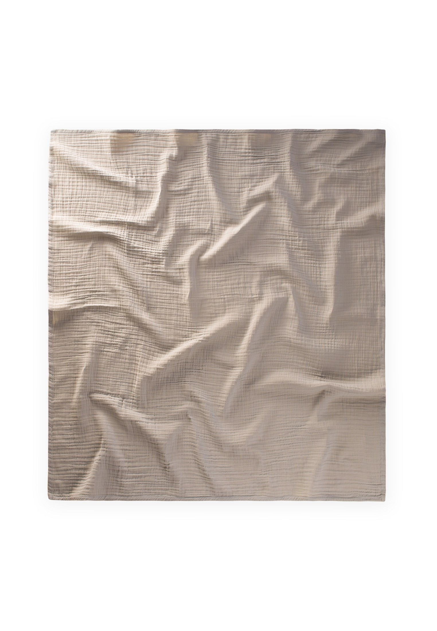 CigitDüz Müslin Battaniye 90x100 cm Vizon