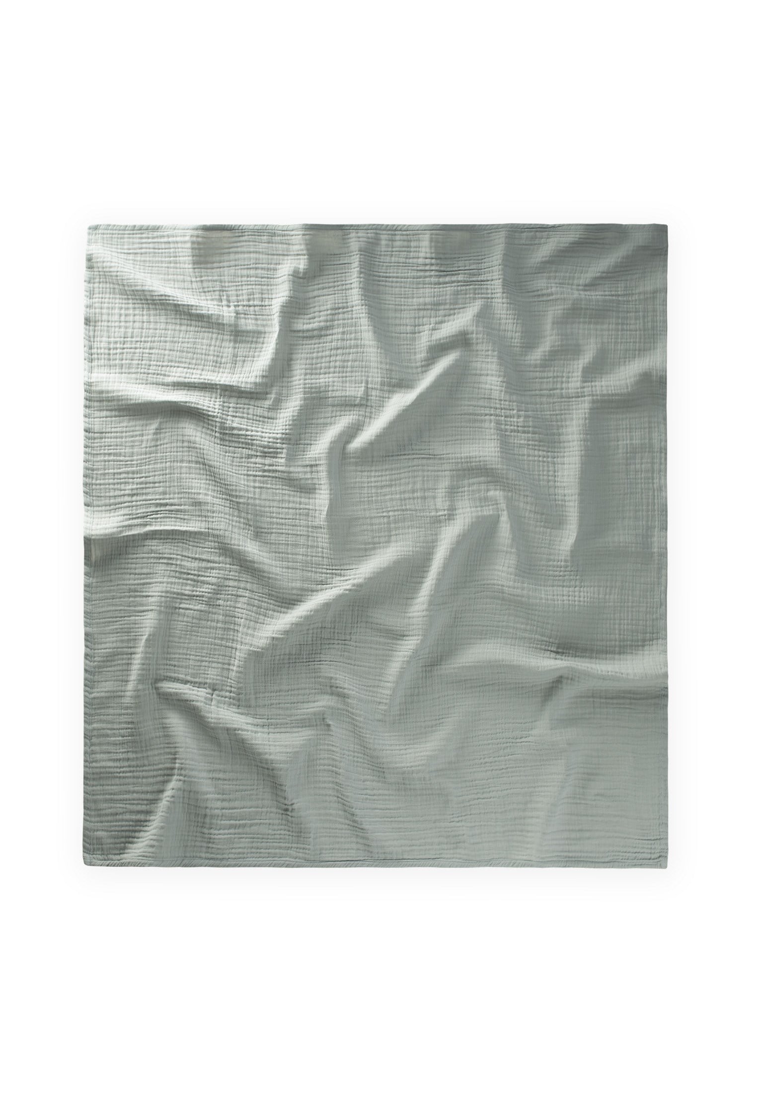 CigitDüz Müslin Battaniye 90x100 cm Yeşil