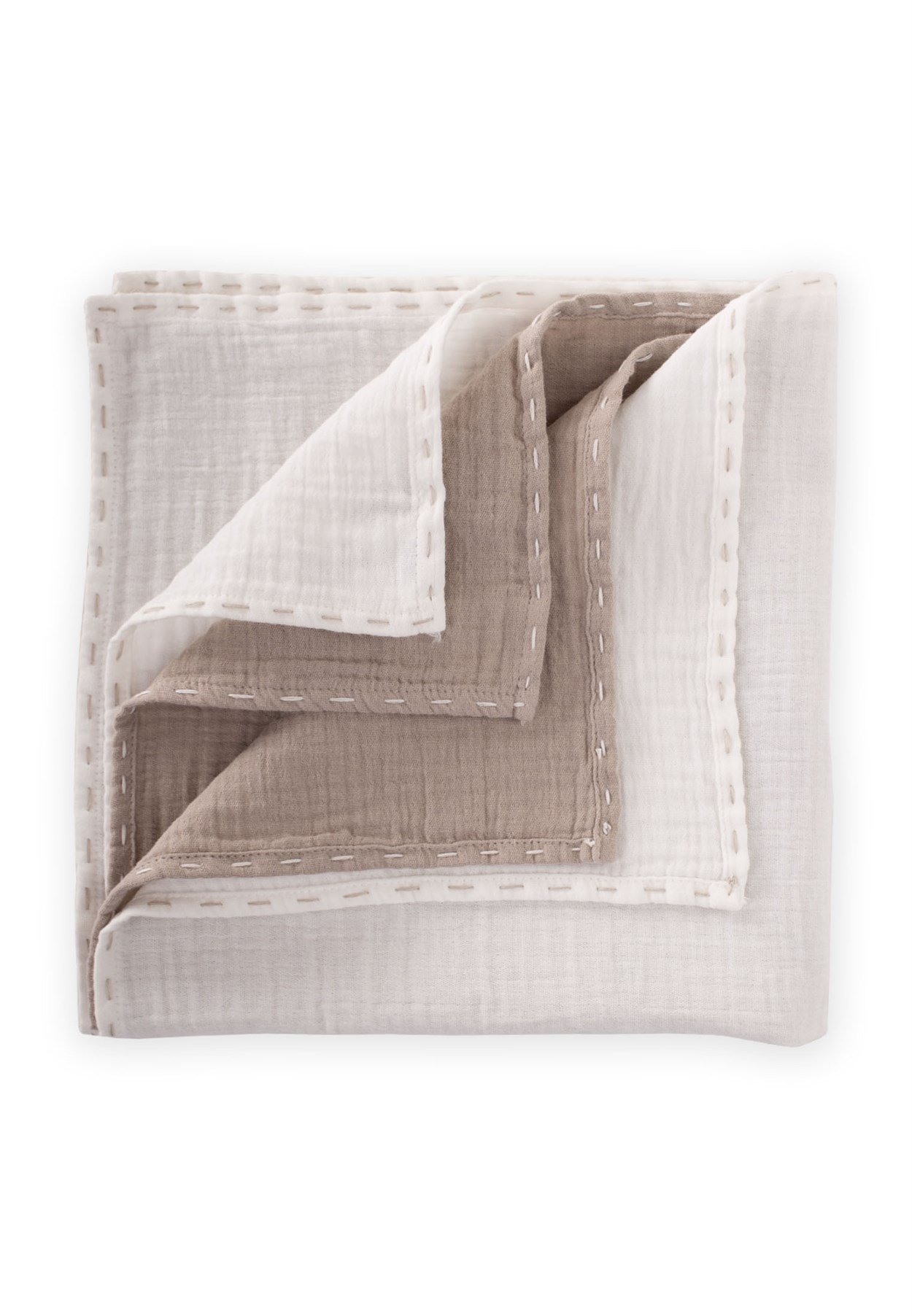 100317 - 5261El İşi 50x50 cm Müslin Set Ekru Vizon - CigitCigitEl İşi 50x50 cm Müslin Set Ekru Vizon