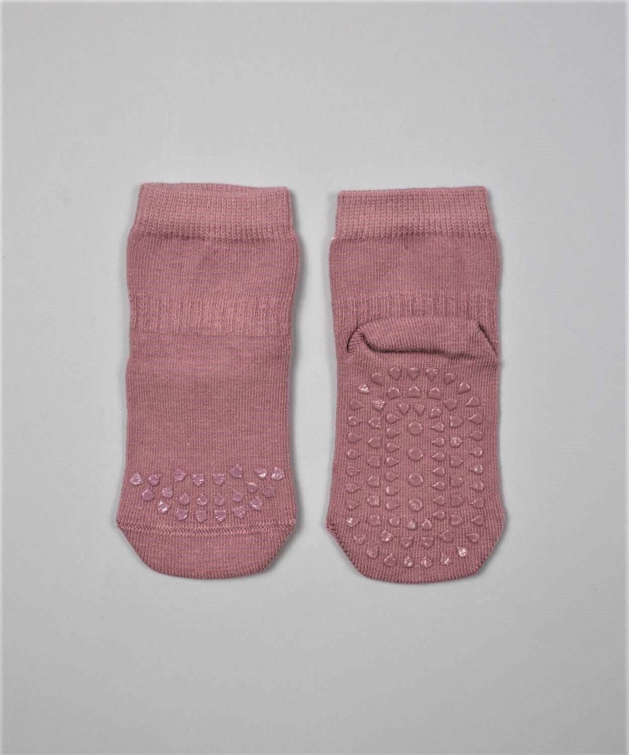 90039 - 5019CigitEmekleme Ve Kaymaz Çorap 6-24 Ay GÜL KURUSU
