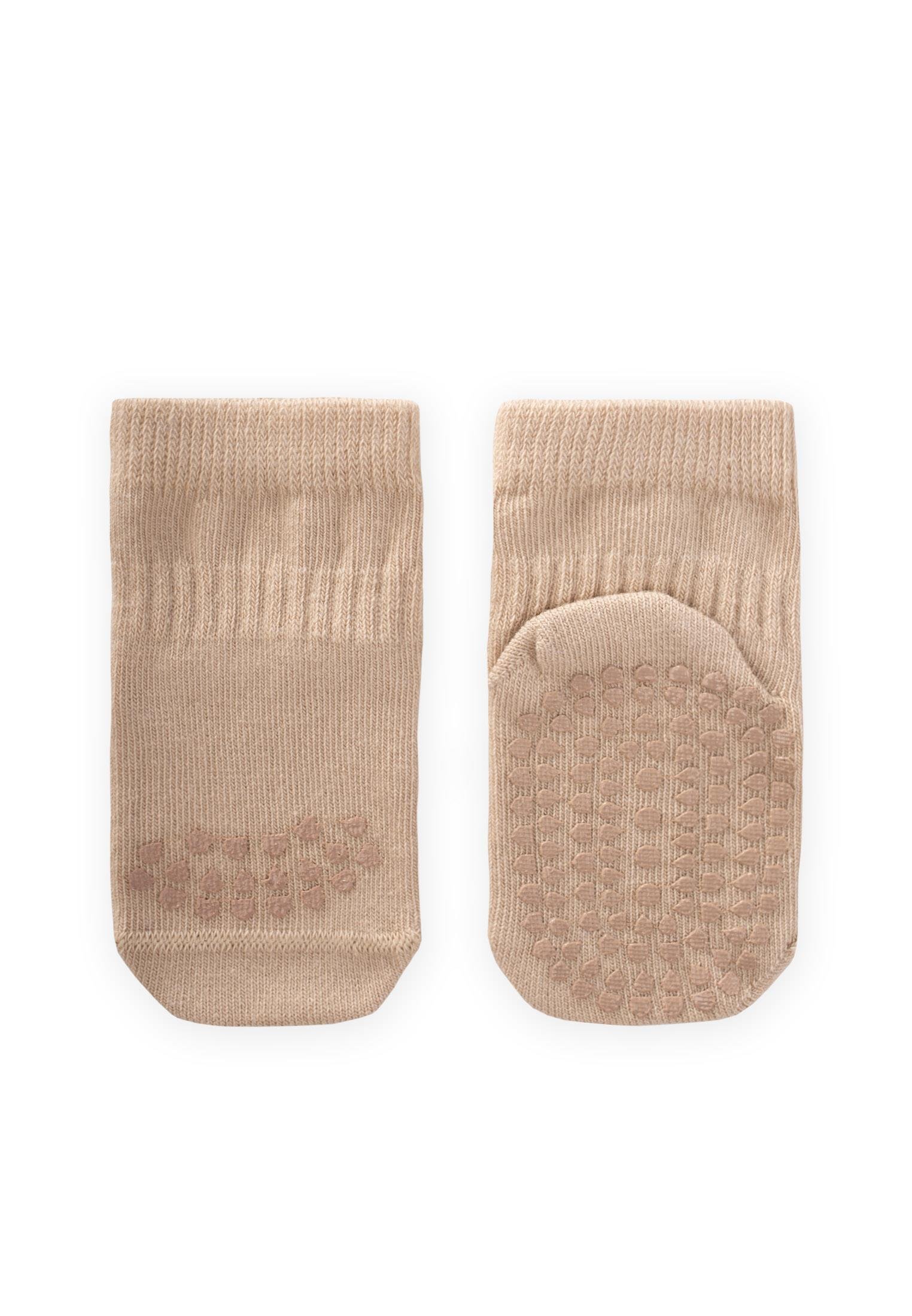 CigitEmekleme Ve Kaymaz Çorap 6-24 Ay KUM