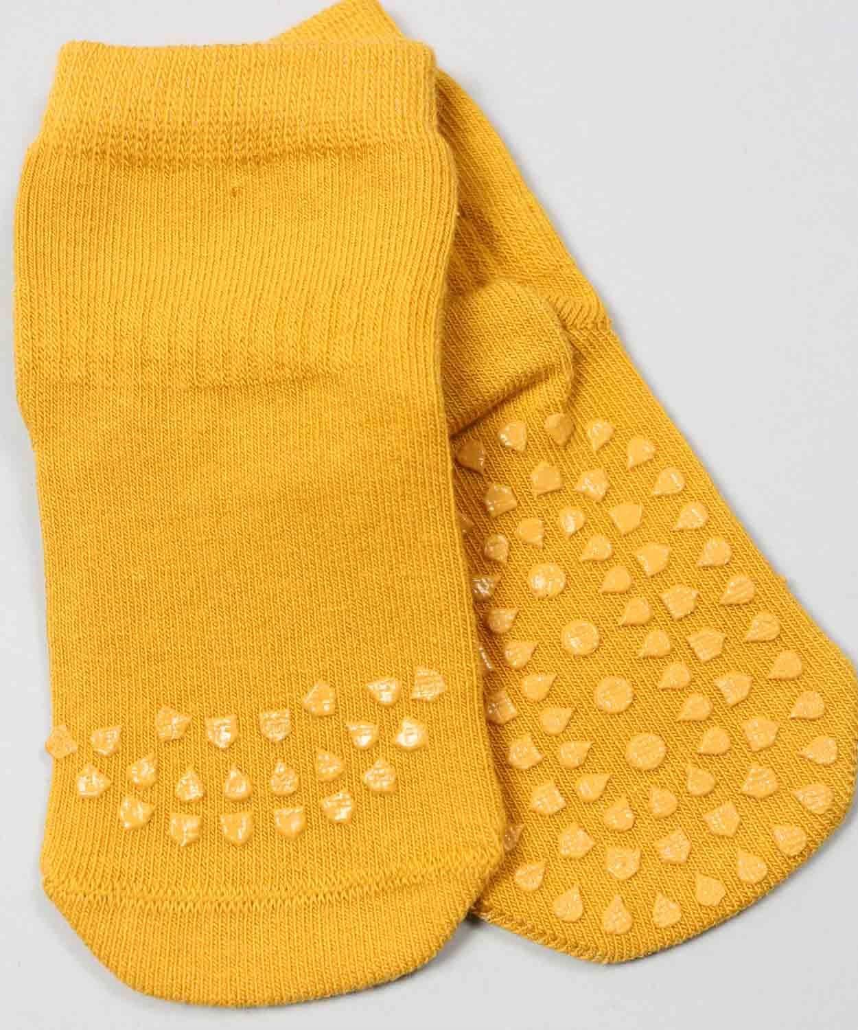 CigitEmekleme Ve Kaymaz Çorap Hardal Sarı