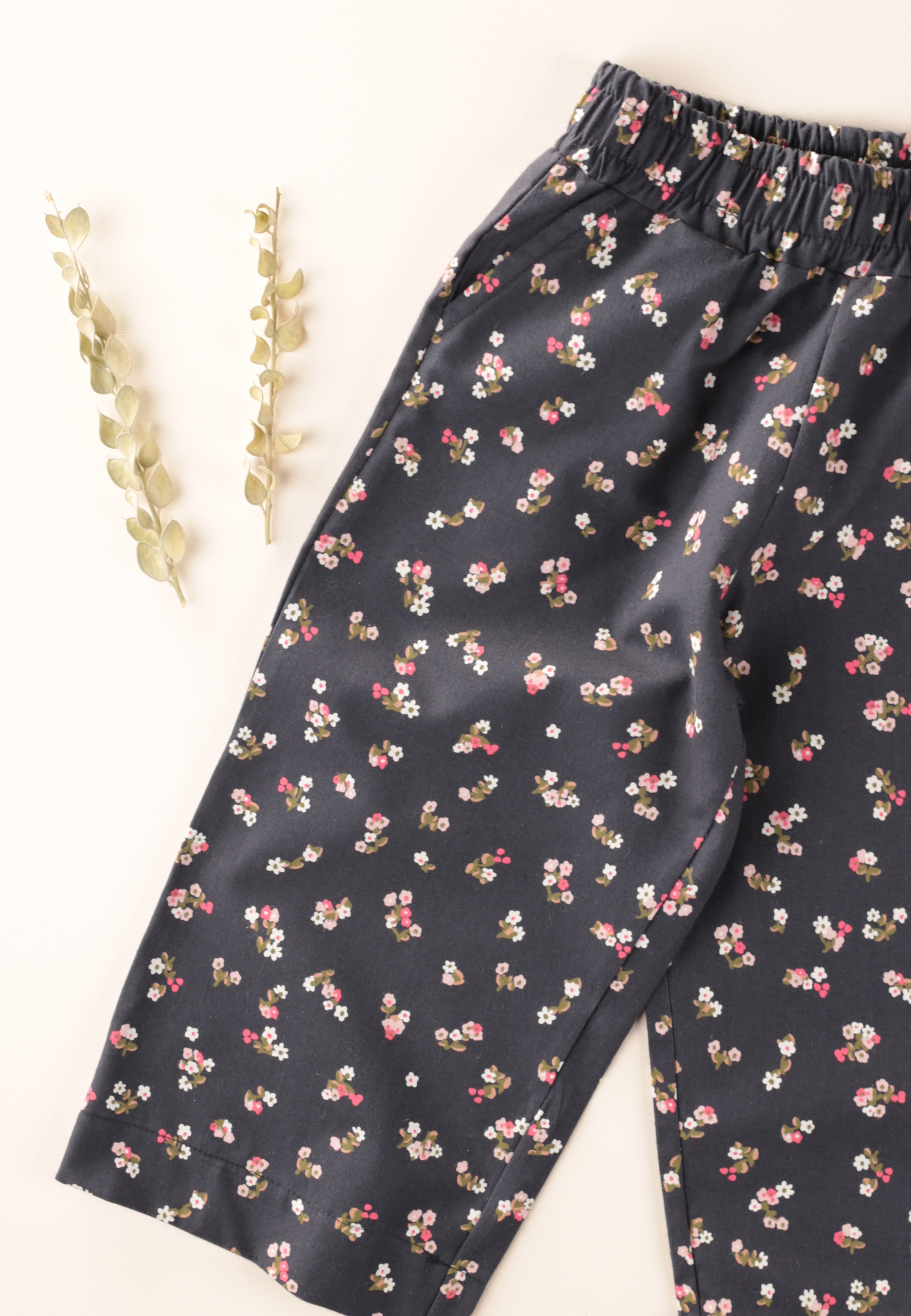 CigitDesenli Dokuma Pantolon 2-8 Yaş ANTRASİT