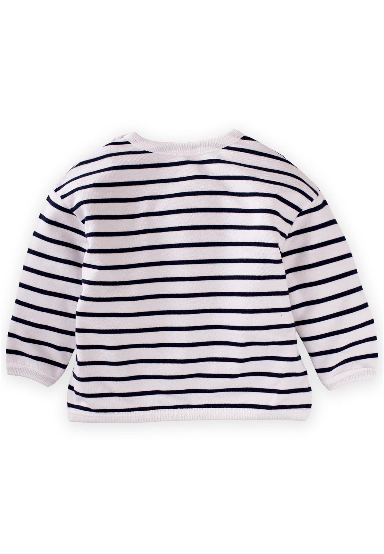 CigitGeniş Kesim Sweat 1-5 Yaş Beyaz