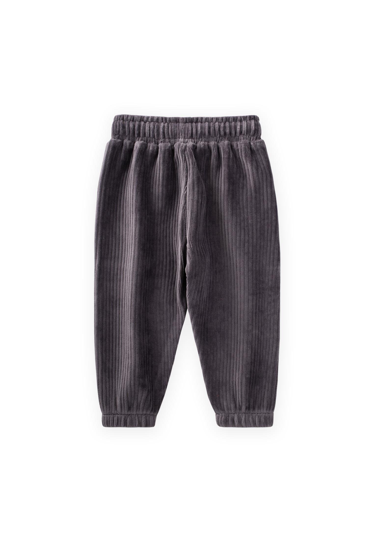 CigitCorduroy Jogger Trousers 1-10 Years Smoked