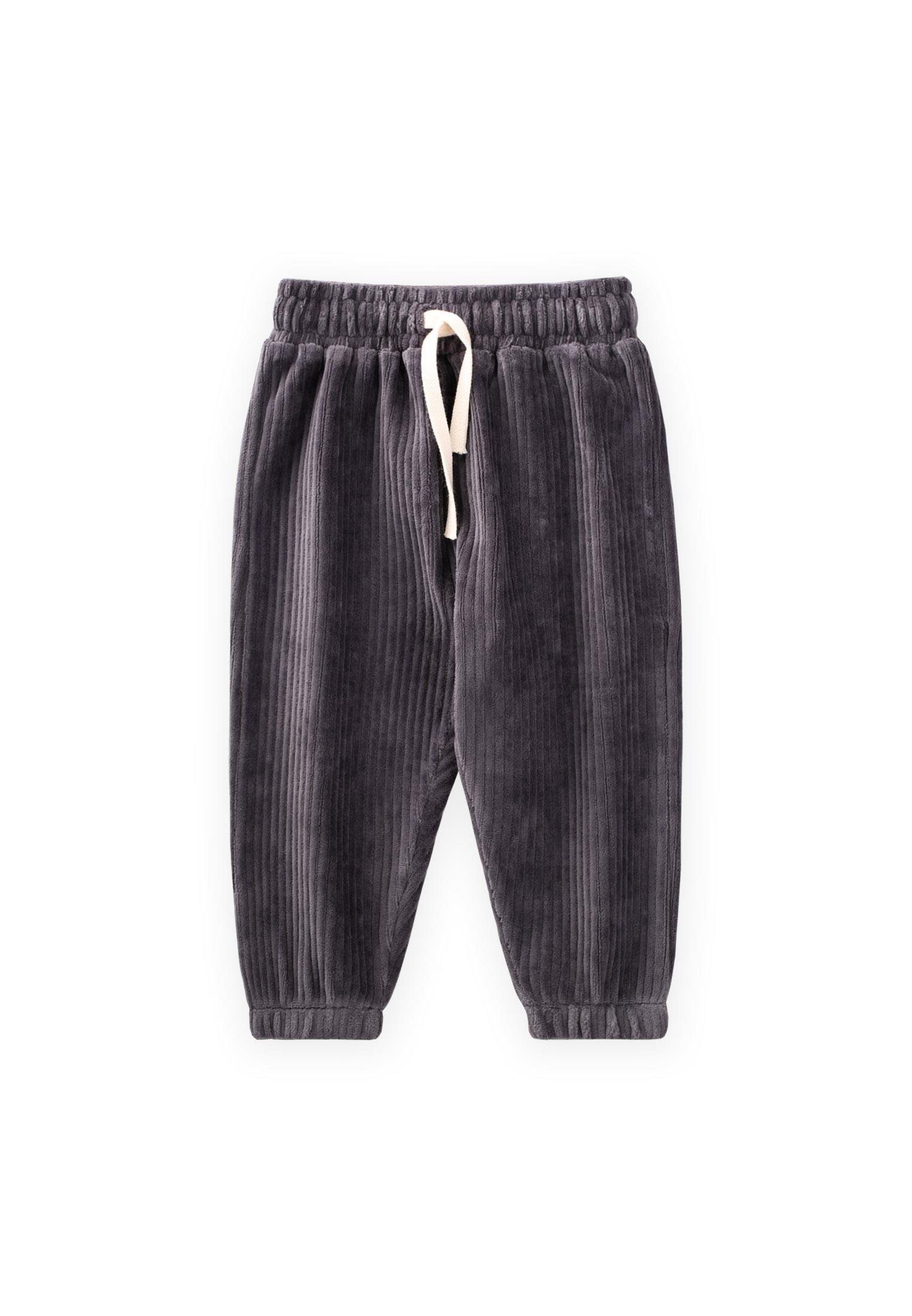CigitCorduroy Jogger Trousers 1-10 Years Smoked